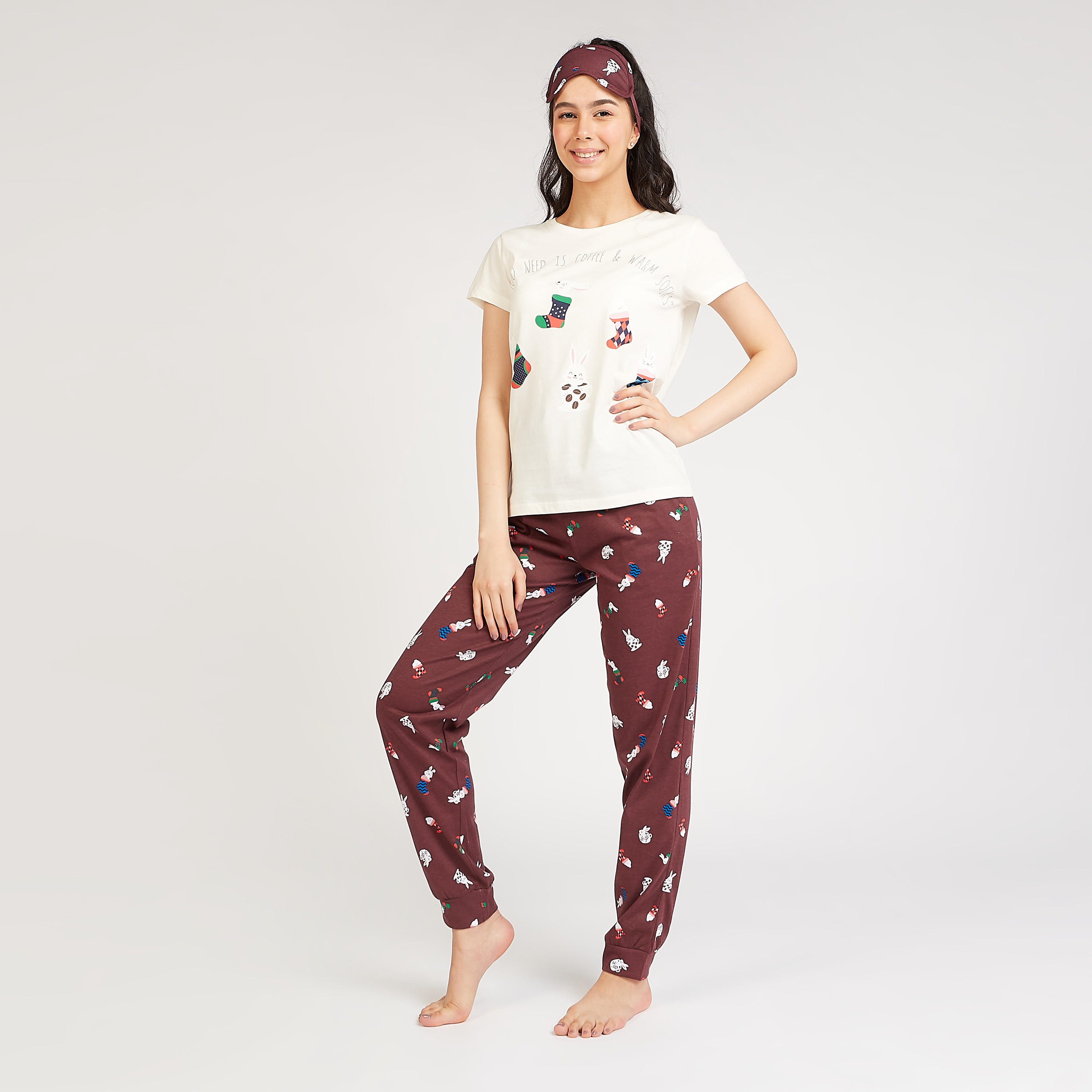 Printed 3-Piece Pyjama Set-women-clothing-nightwear-pyjamas-longsets-image-1