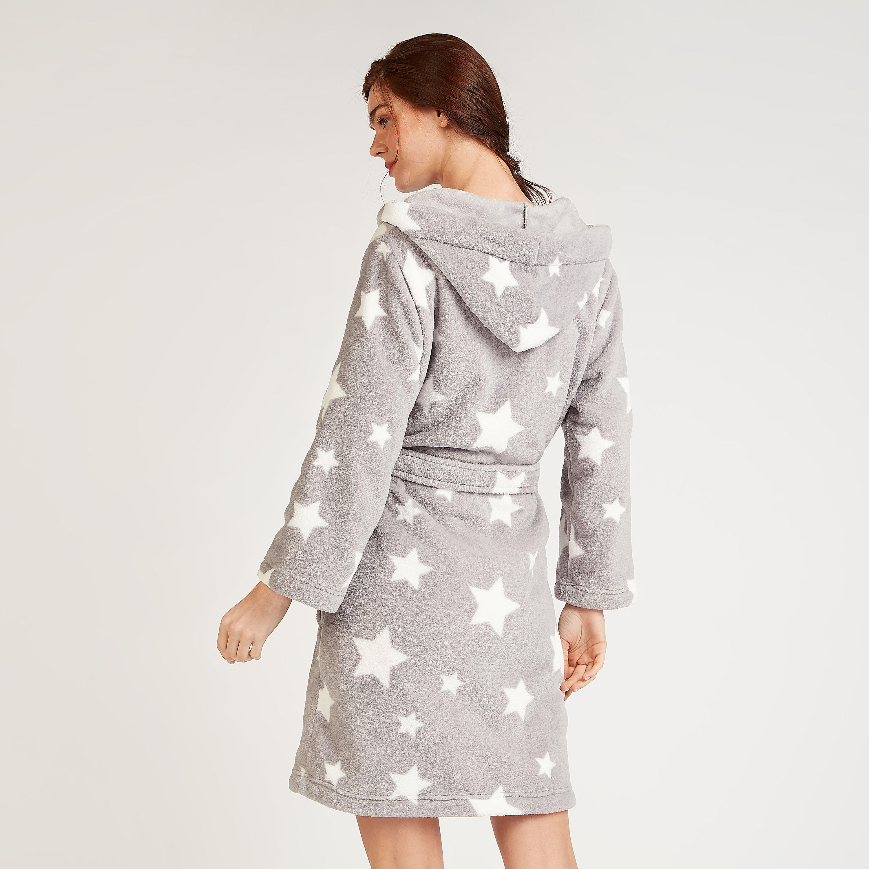 روب بأكمام طويلة ورباط وطبعات-women-clothing-nightwear-robes-image-4
