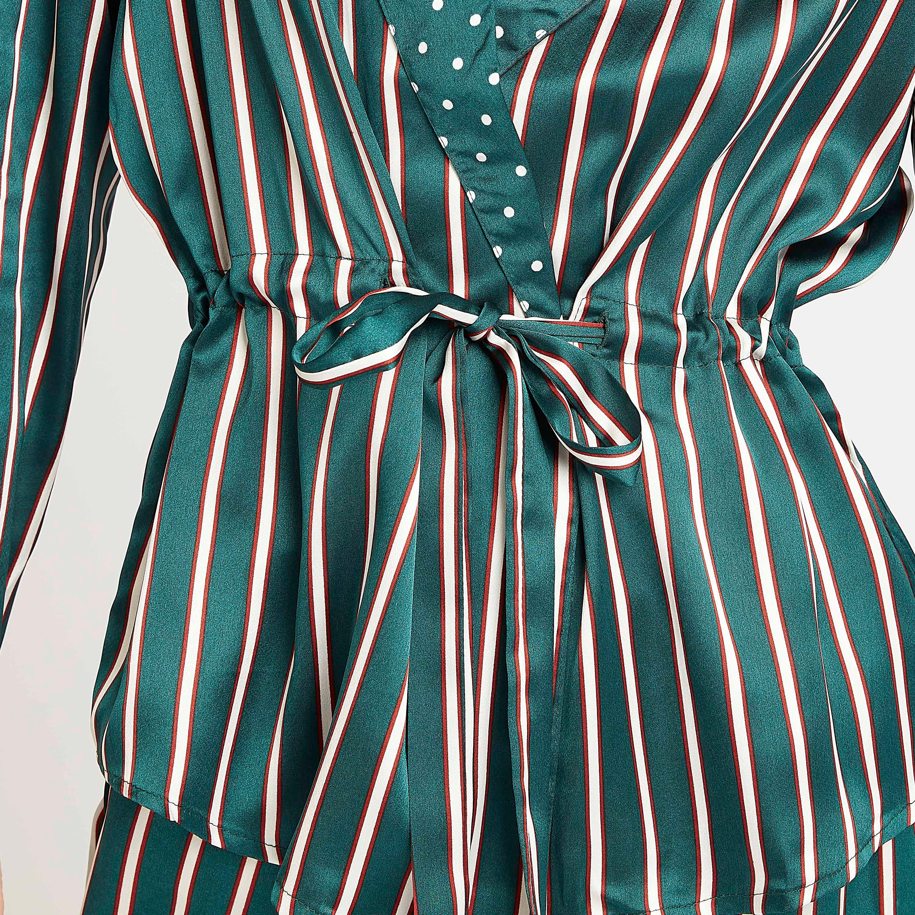 طقم بنطلون بيجاما طويل وبلوزة مخططة-women-clothing-nightwear-pyjamas-longsets-image-7