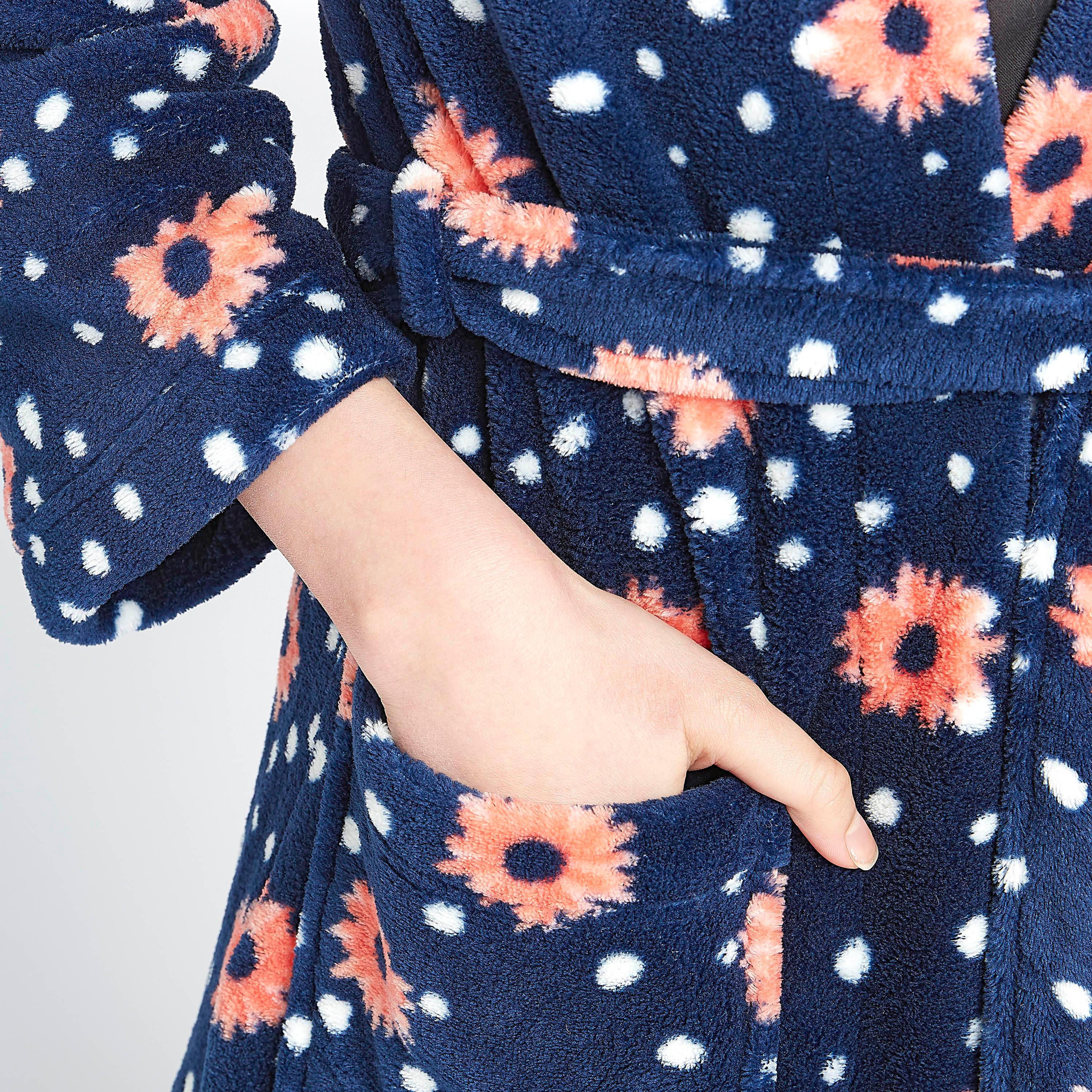 روب بأكمام طويلة ورباط وطبعات أزهار-women-clothing-nightwear-robes-image-6