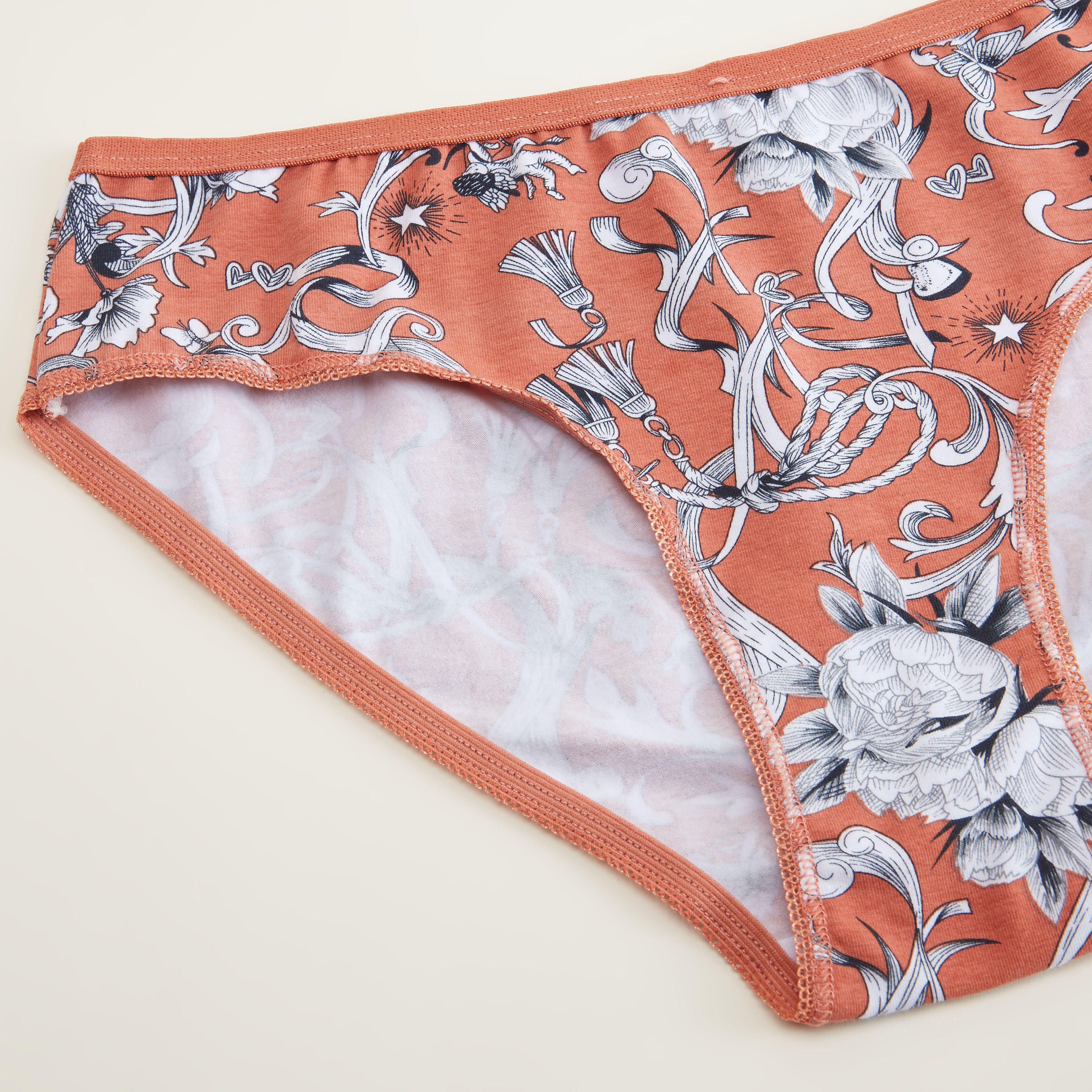 سراويل داخلية هيبستر بخصر مطاطي و طبعات أزهار-women-clothing-lingerie-panties-image-2