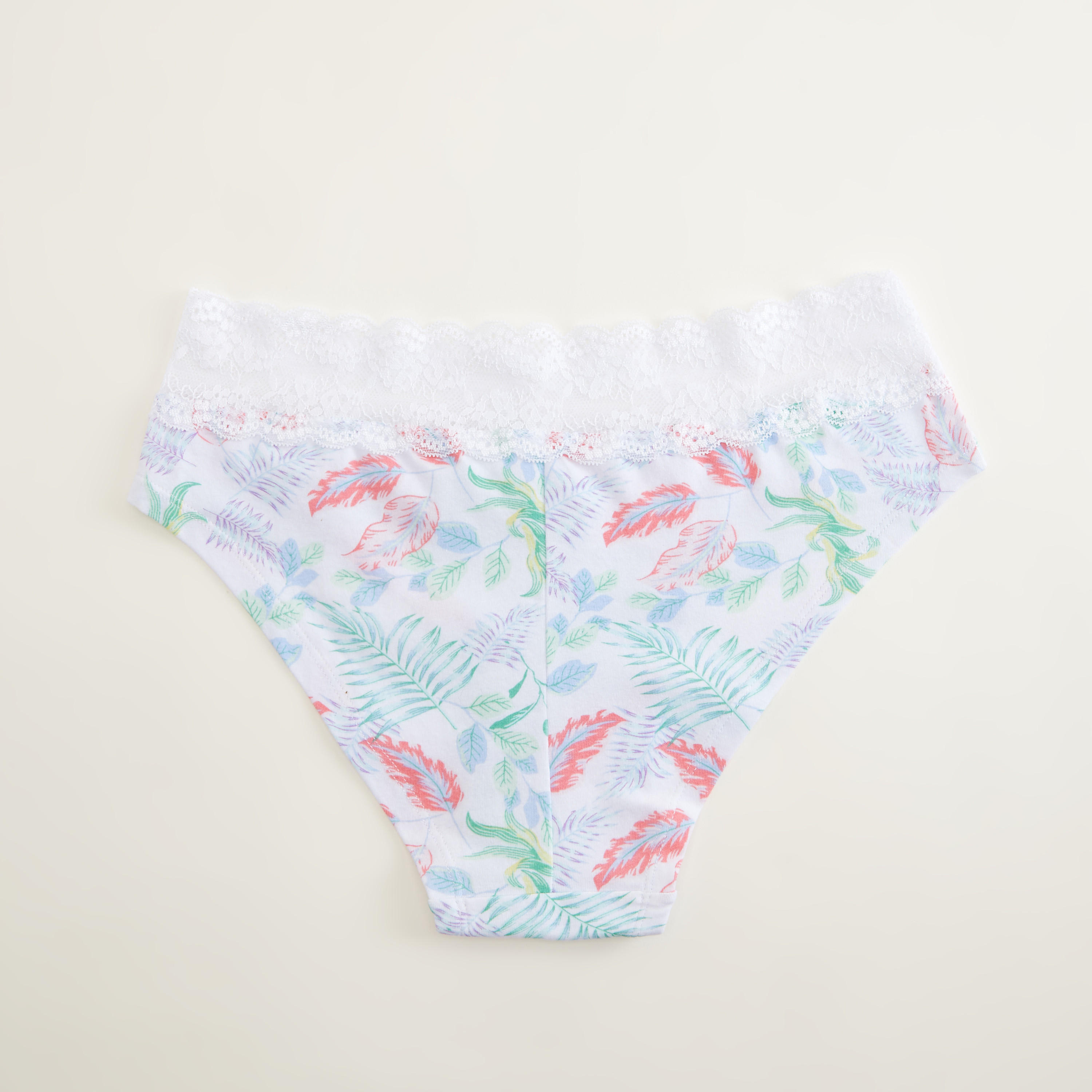 سراويل داخلية هيبستر بخصر مطاطي وتفاصيل دانتيل وطبعات-women-clothing-lingerie-panties-image-3