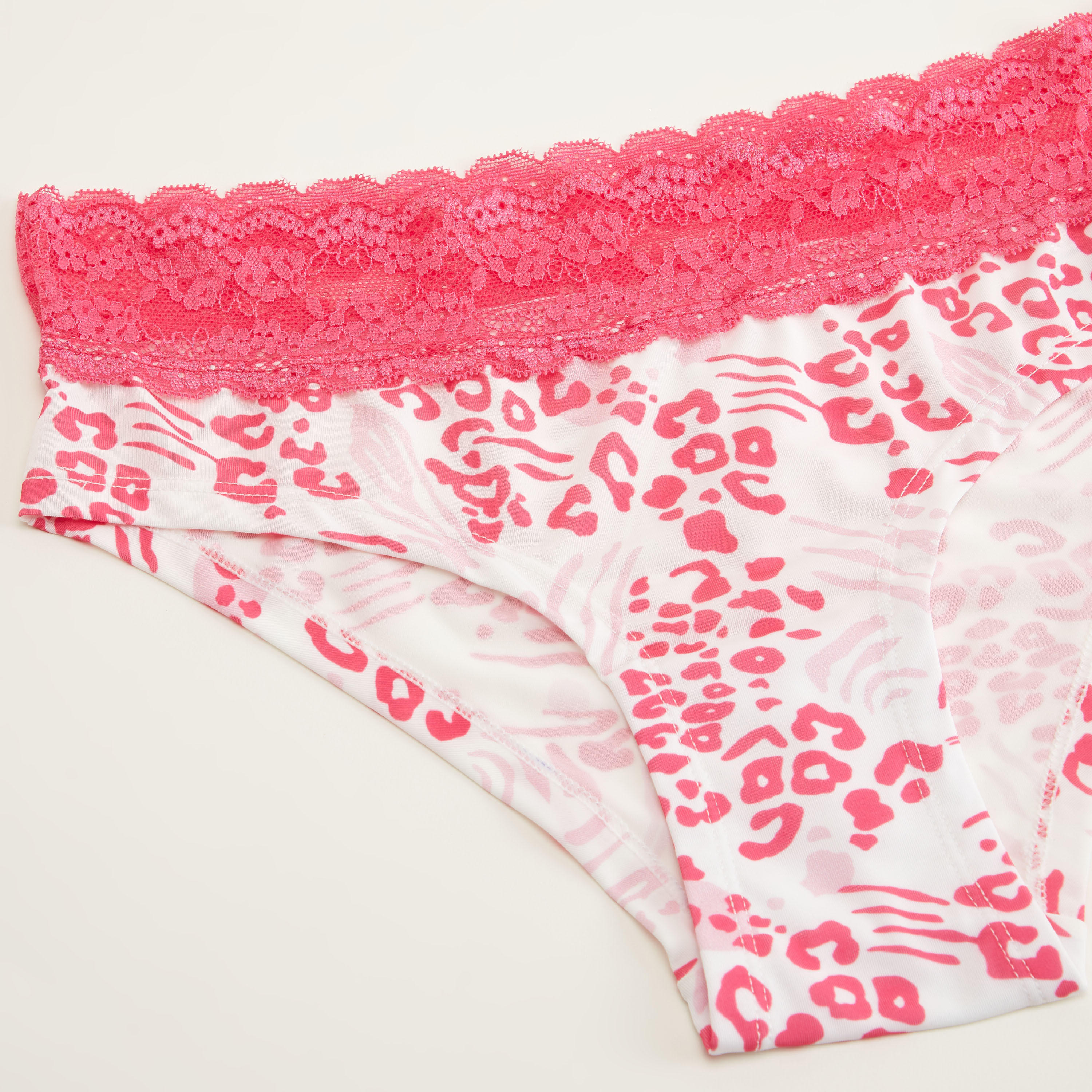 سراويل داخلية هيبستر بخصر مطاطي وتفاصيل دانتيل وطبعات-women-clothing-lingerie-panties-image-2