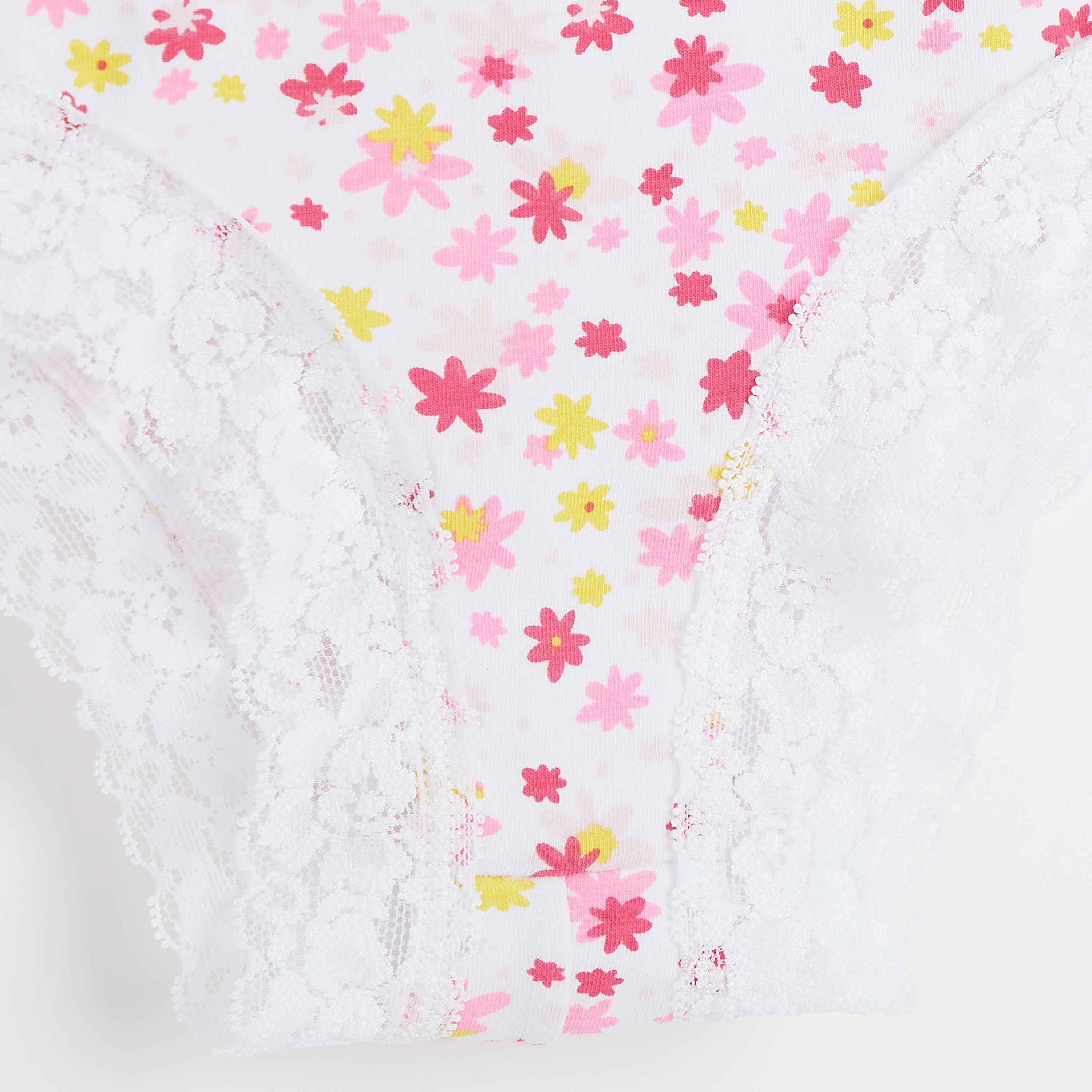 سراويل داخلية هيبستر بخصر مطاطي وتفاصيل دانتيل وطبعات زهرية-women-clothing-lingerie-panties-image-2