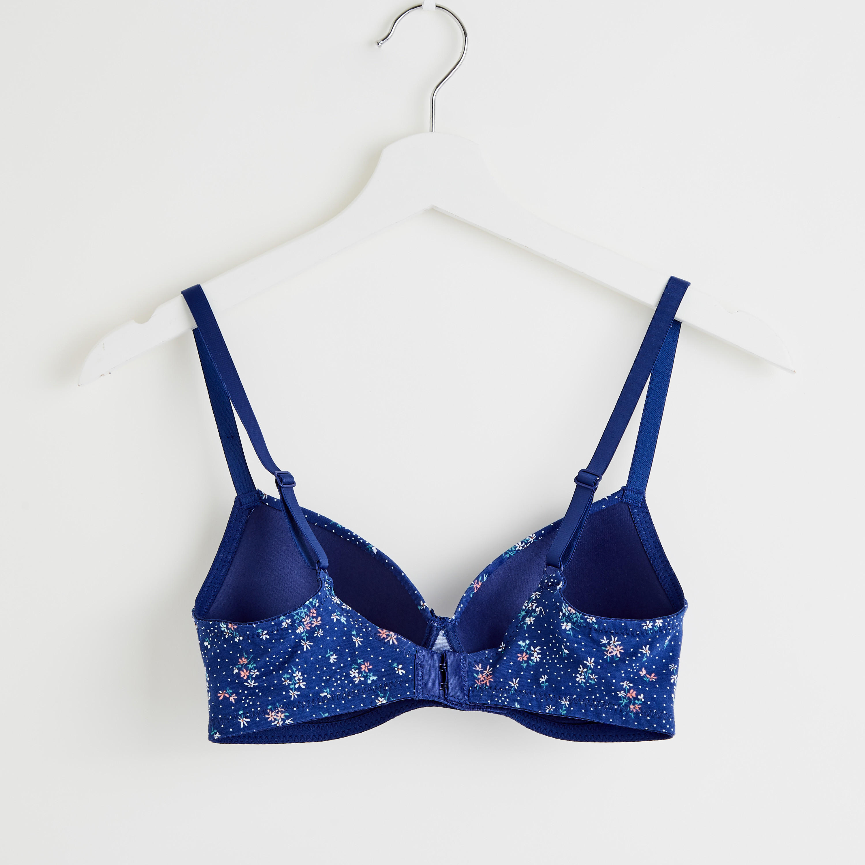 صدرية تيشيرت مبطنة بخطآف إغلاق و طبعات أزهار-women-clothing-lingerie-bras-image-3