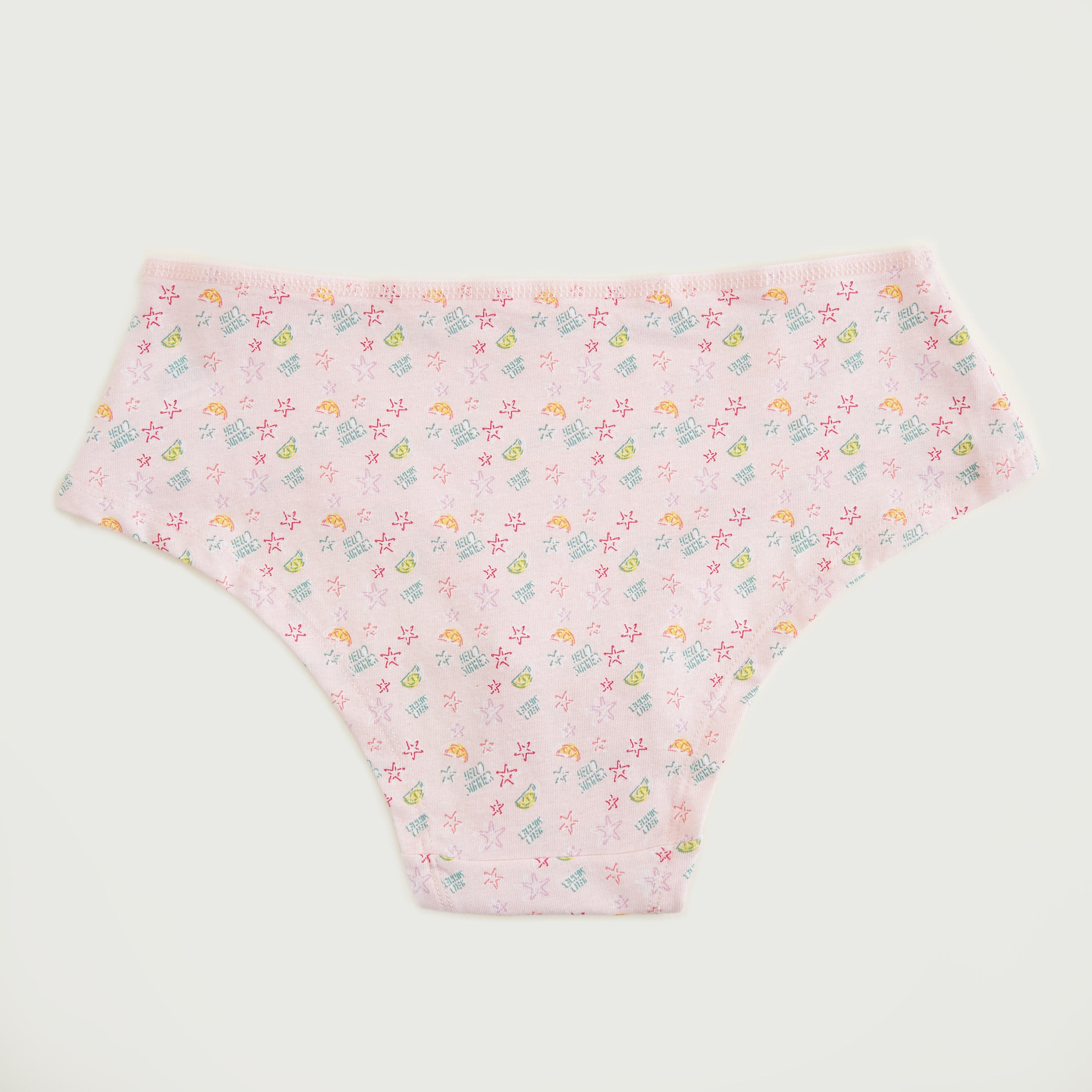 سراويل داخلية مستدامة هيبستر متنوعة بتفاصيل فيونكة - طقم من 5 قطع-women-clothing-lingerie-panties-image-4