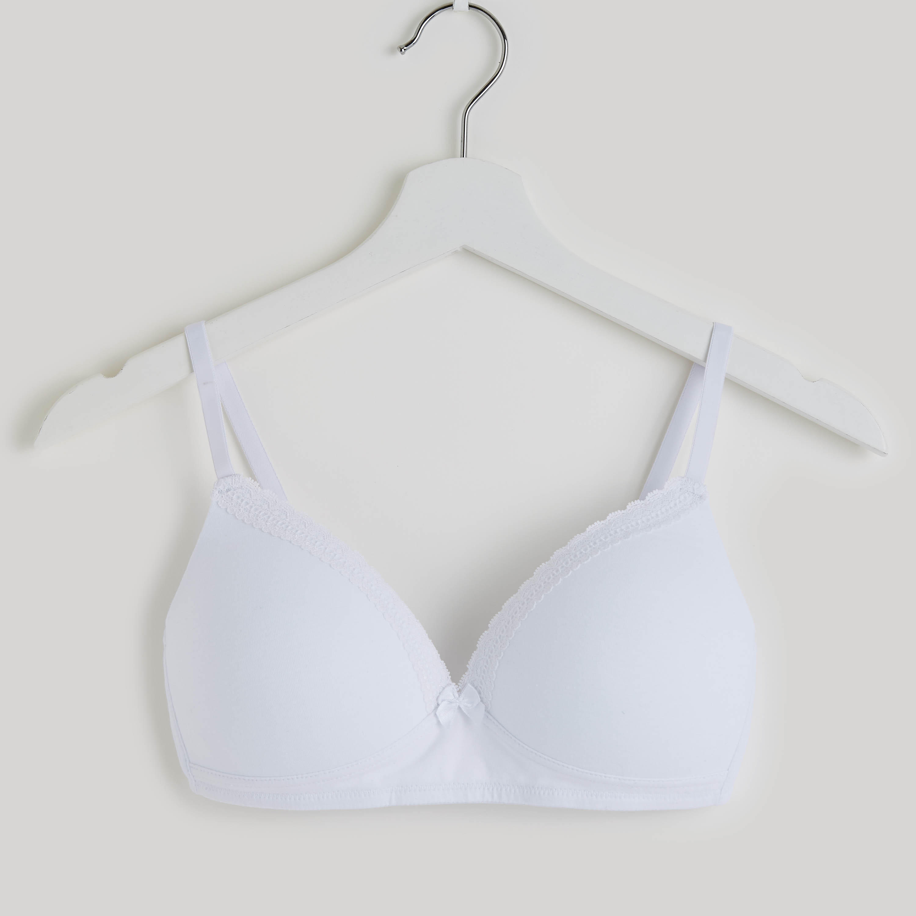 صدريّة تيشيرت مبطّنة متنوّعة بتفاصيل فيونكة - طقم من قطعتين-women-clothing-lingerie-bras-image-4