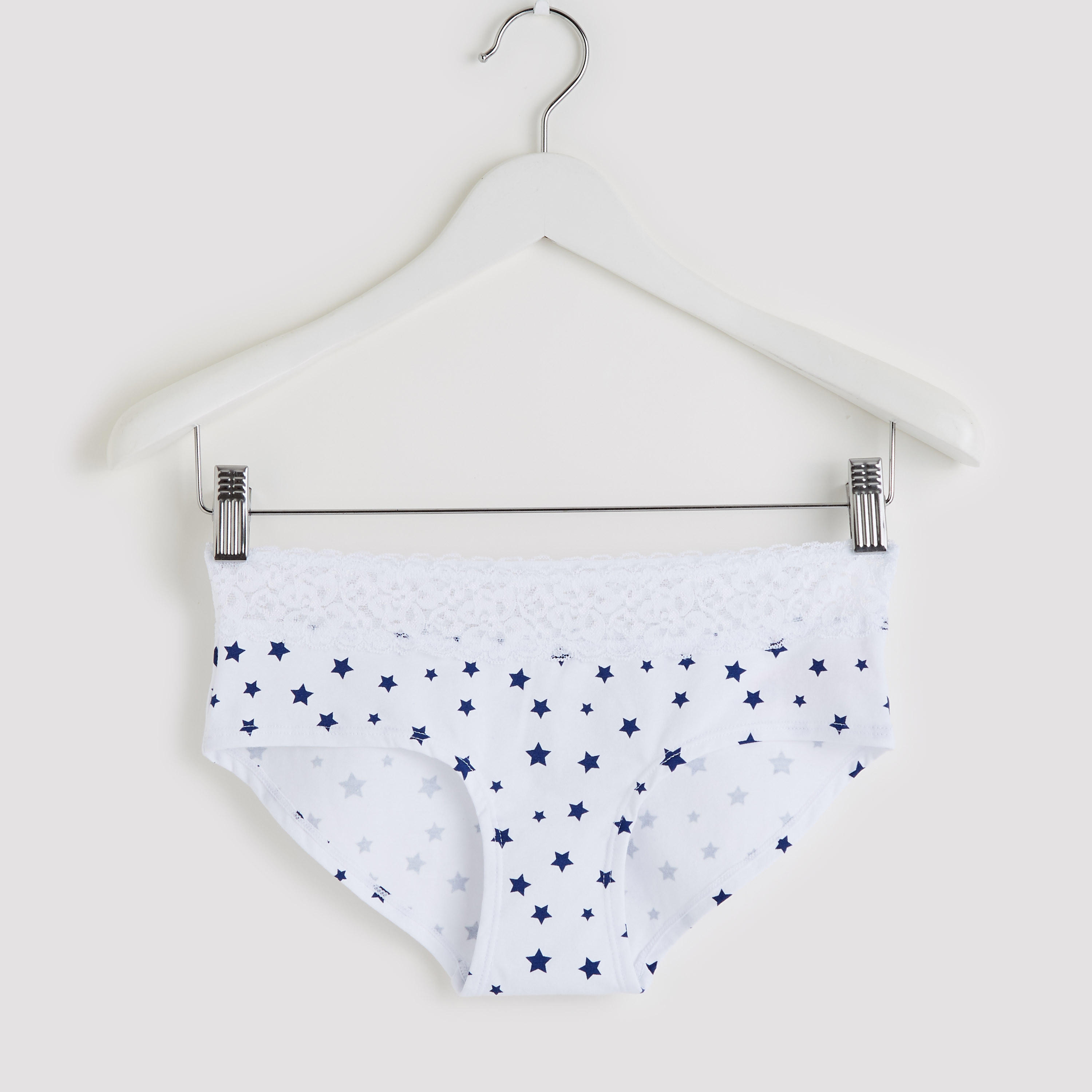 سروال داخلي هيبستر بخصر مطّاطي وتفاصيل دانتيل-women-clothing-lingerie-panties-image-1