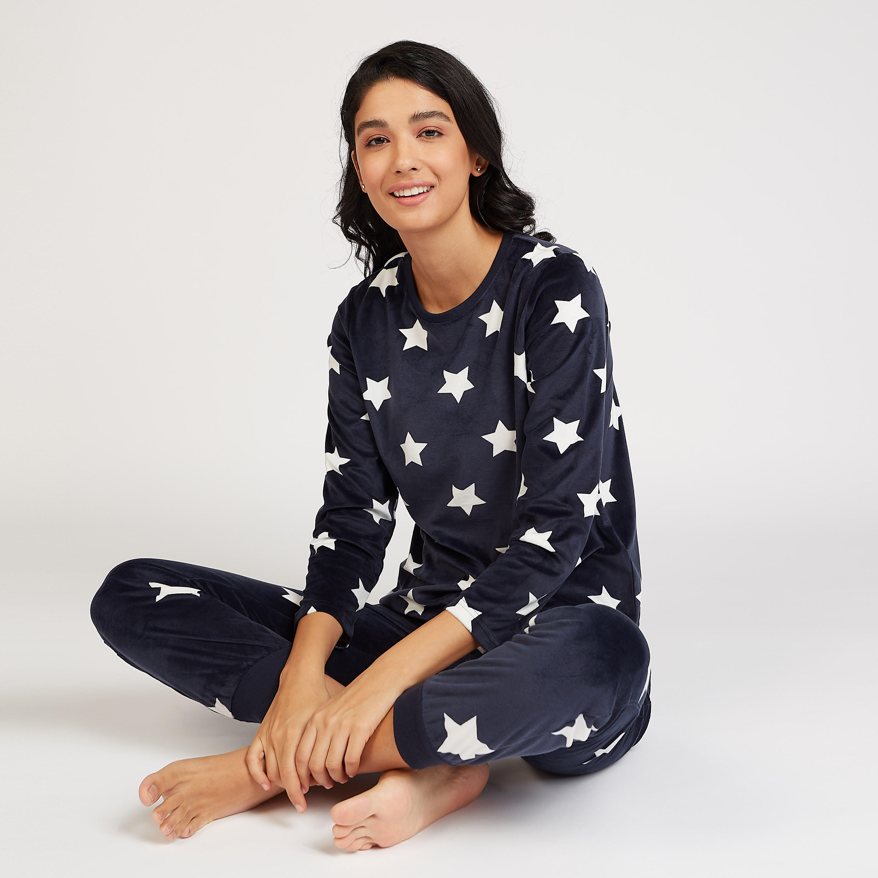 Sustainable Printed 2-Piece Pyjama Set-women-clothing-nightwear-pyjamas-longsets-image-1