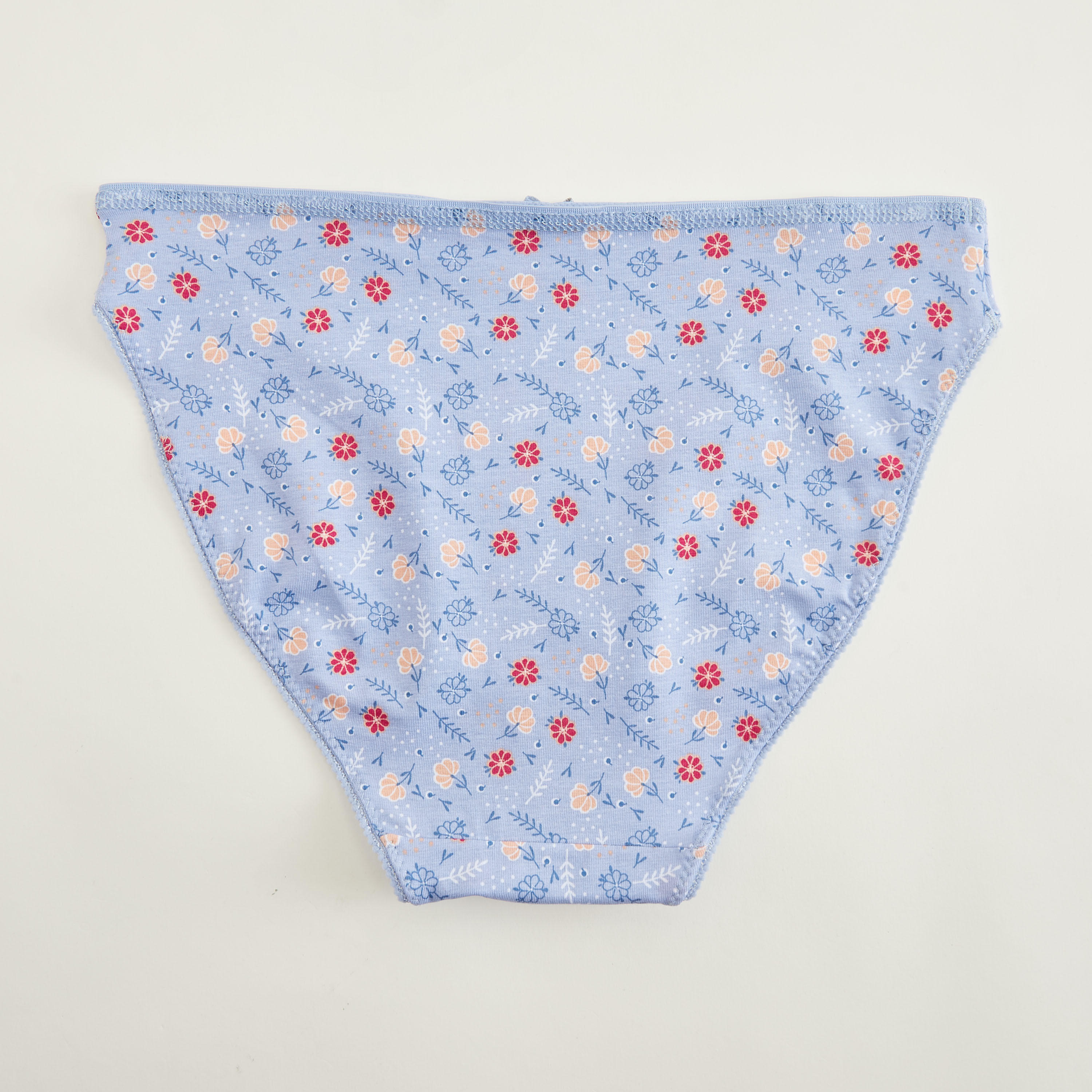 سراويل داخليّة هيبستر متنوّعة بخصر مطّاطي بتفاصيل فيونكة - طقم من 4 قطع-women-clothing-lingerie-panties-image-4