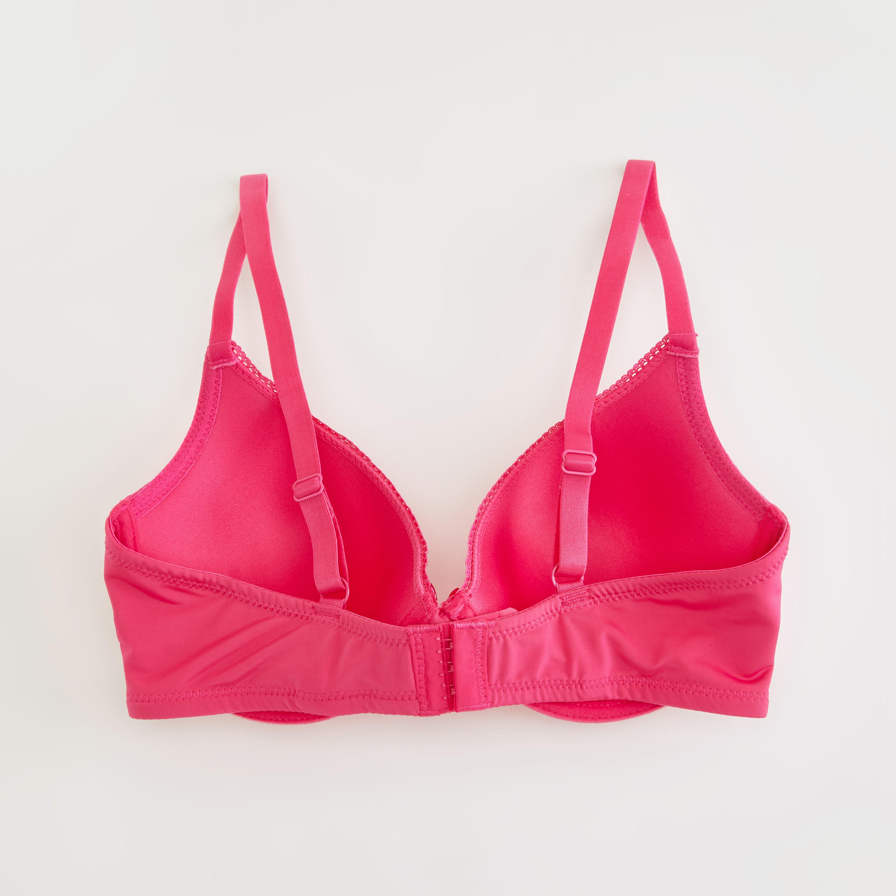 صدريّة مستدامة مبطنة بطبعات وزينة فيونكة - طقم من قطعتين-women-clothing-lingerie-bras-image-4