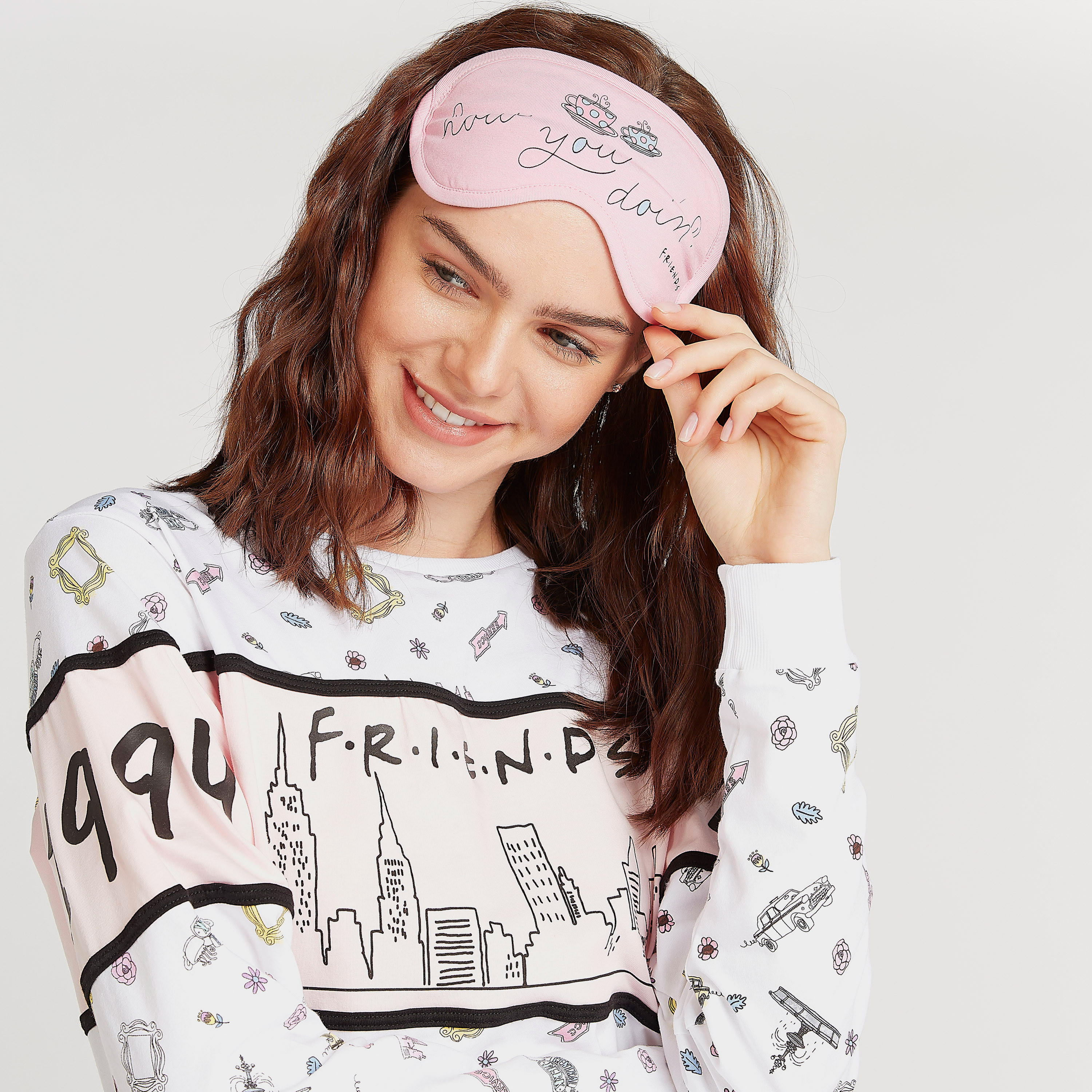 قناع عين مستدام بحزام مطاطي و طبعات فراندز-women-clothingaccessories-novelties-image-3
