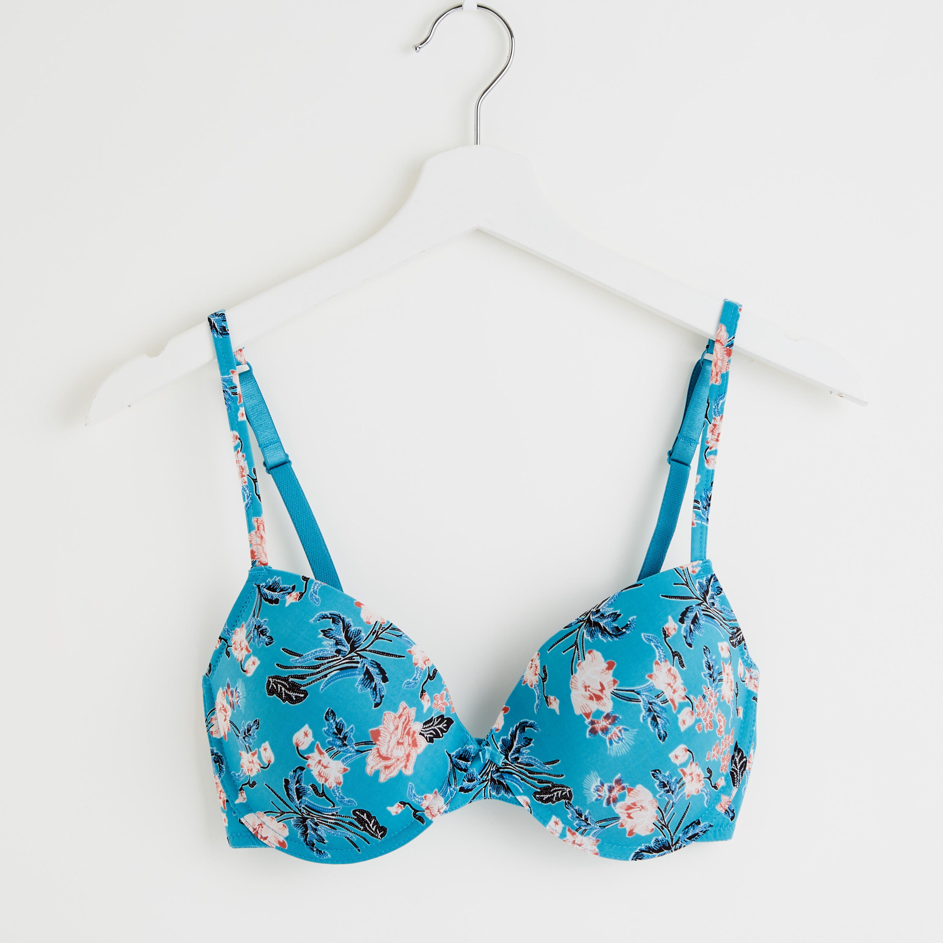 صدريّة بلانج مبطّنة متنوعة بمشبك إغلاق - طقم من قطعتين-women-clothing-lingerie-bras-image-2