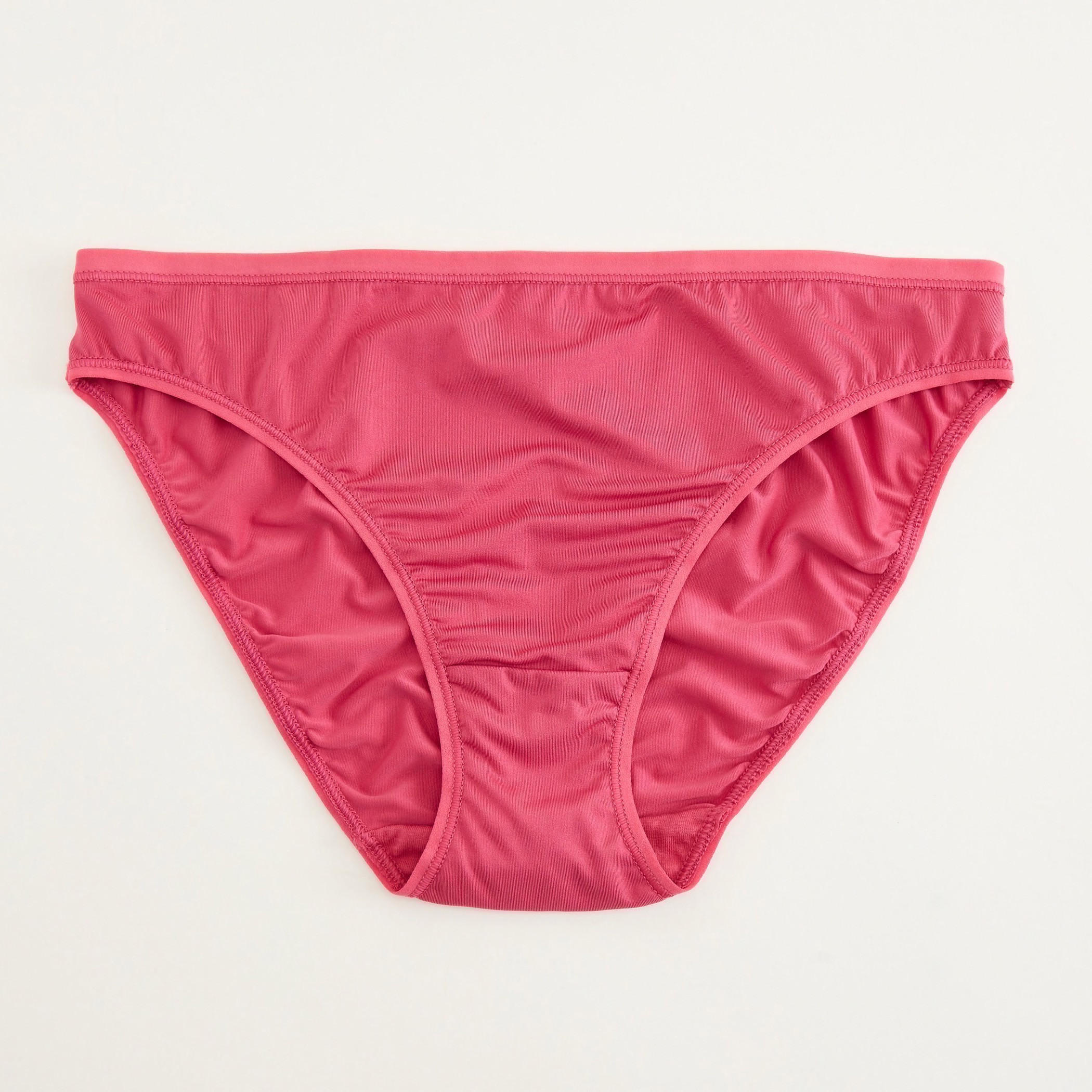 سراويل داخليّة هيبستر سادة بخصر مطّاطي - طقم من 5 قطع-women-clothing-lingerie-panties-image-3