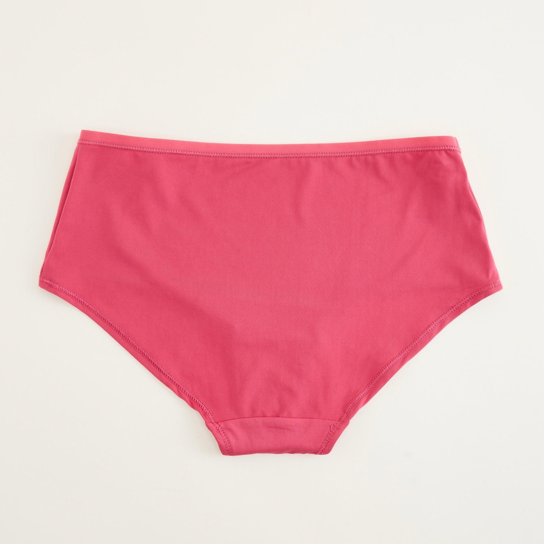Set of 5 - Solid Hipster Briefs with Elasticated Waistband-women-clothing-lingerie-panties-image-4