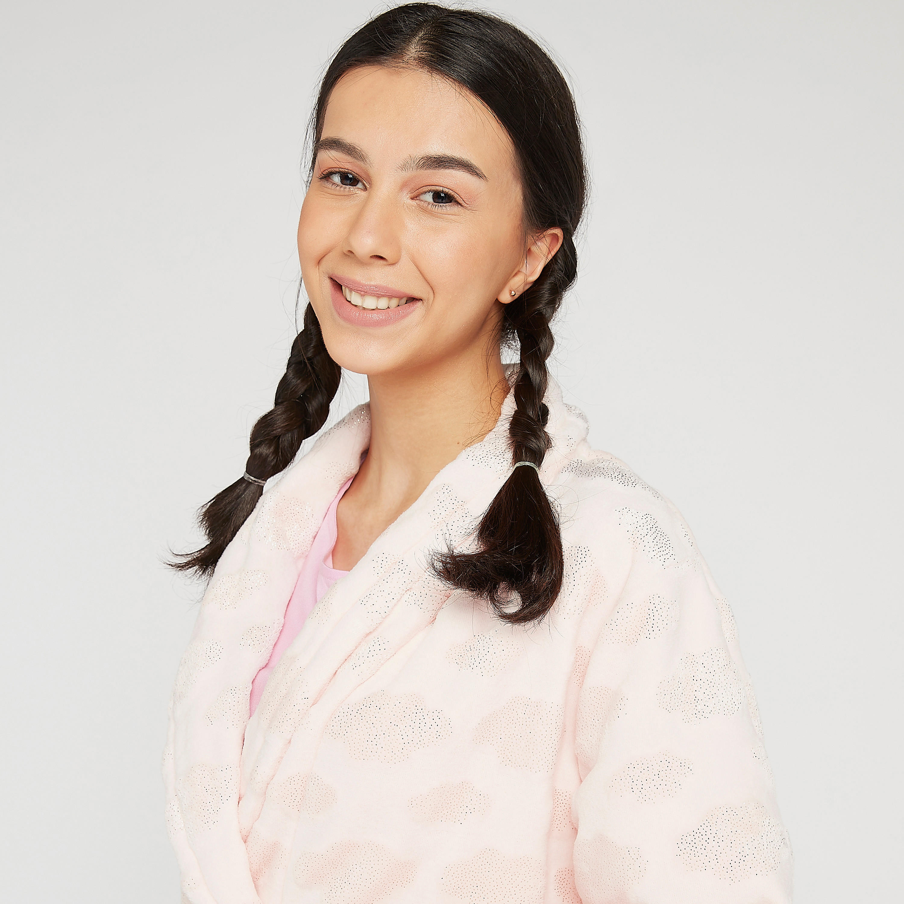 روب مستدام مخملي بأكمام طويلة وجيوب-women-clothing-nightwear-robes-image-7