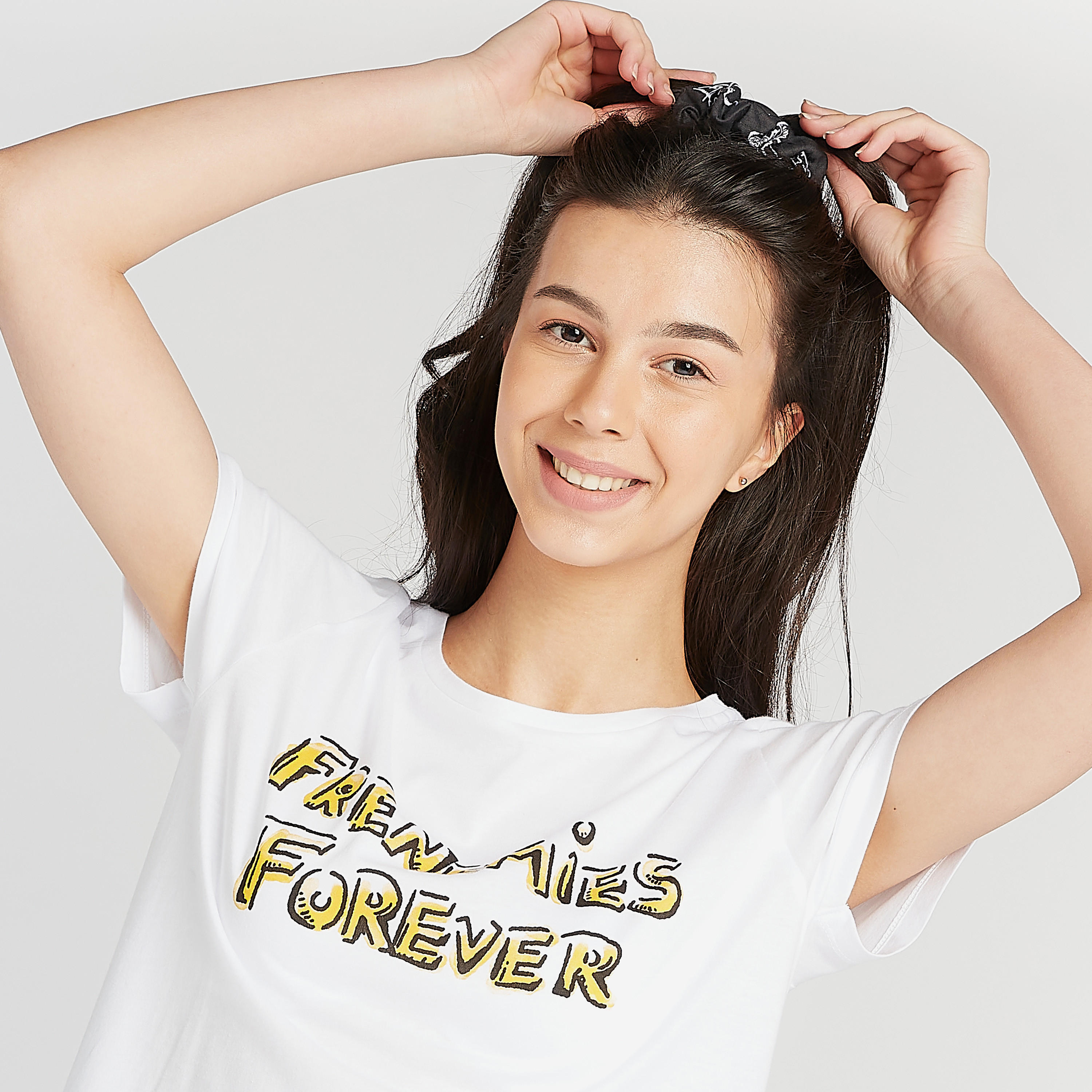 طقم فساتين نوم مستدامة بأكمام قصيرة وطبعات - قطعتين-women-clothing-nightwear-nighties-image-6