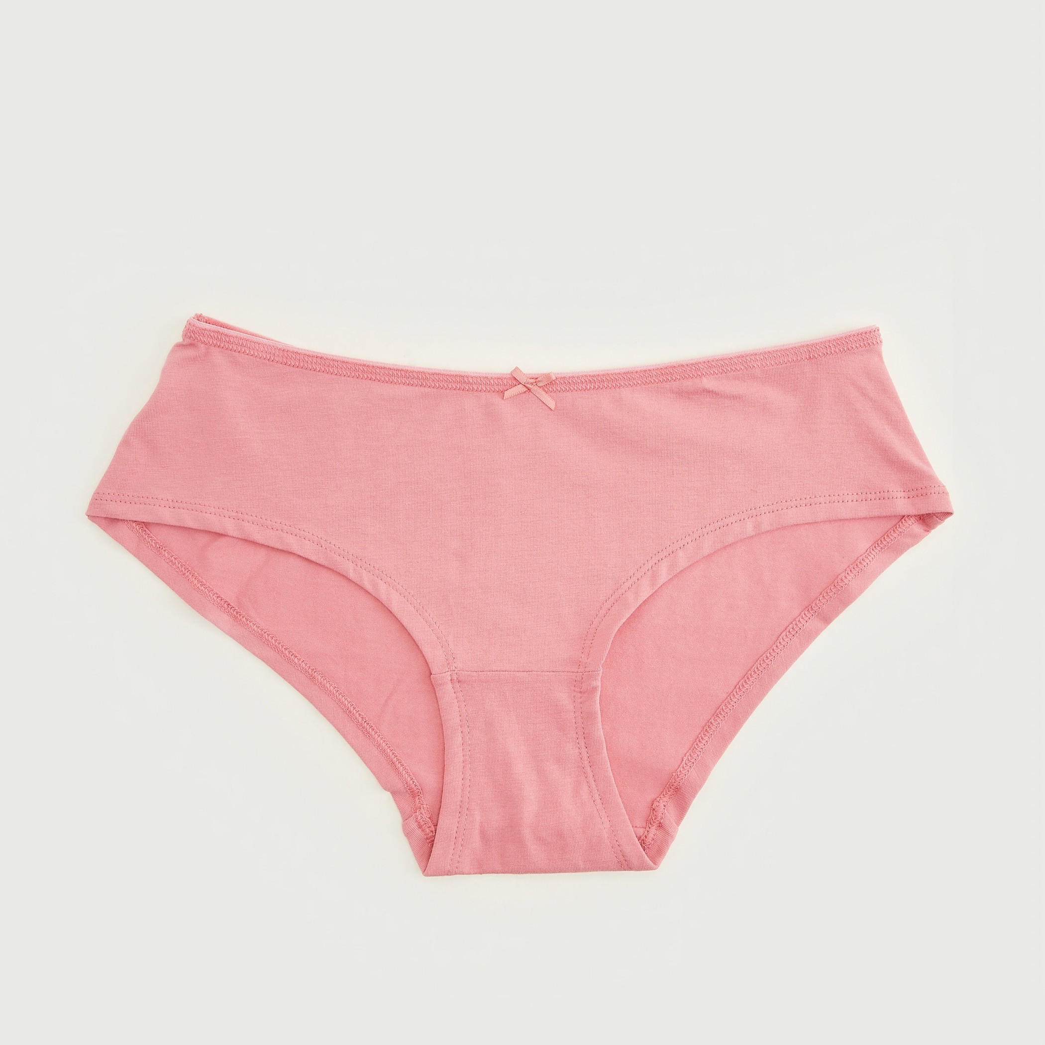 سراويل داخليّة مستدامة بوي شورت بتفاصيل فيونكة - طقم من 5 قطع-women-clothing-lingerie-panties-image-3