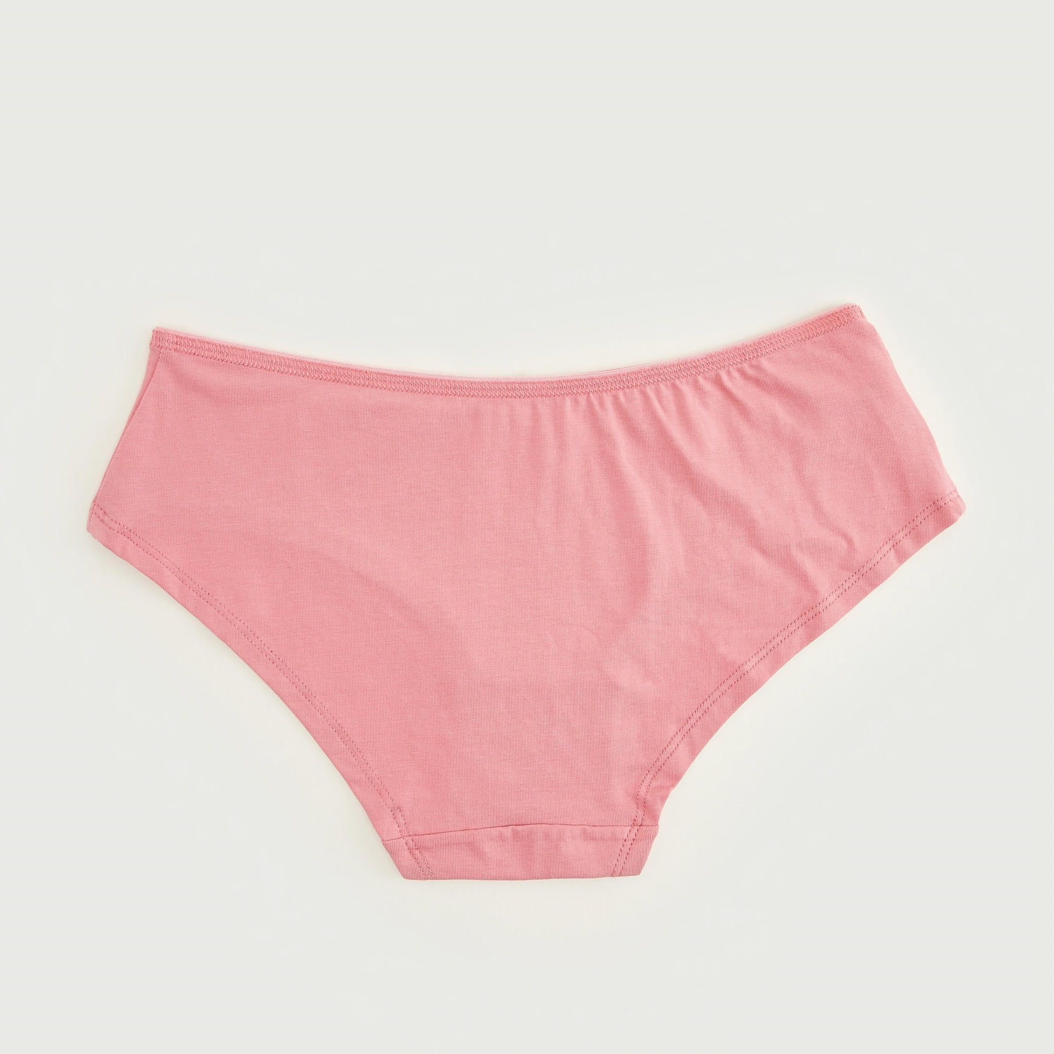 سراويل داخليّة مستدامة بوي شورت بتفاصيل فيونكة - طقم من 5 قطع-women-clothing-lingerie-panties-image-4