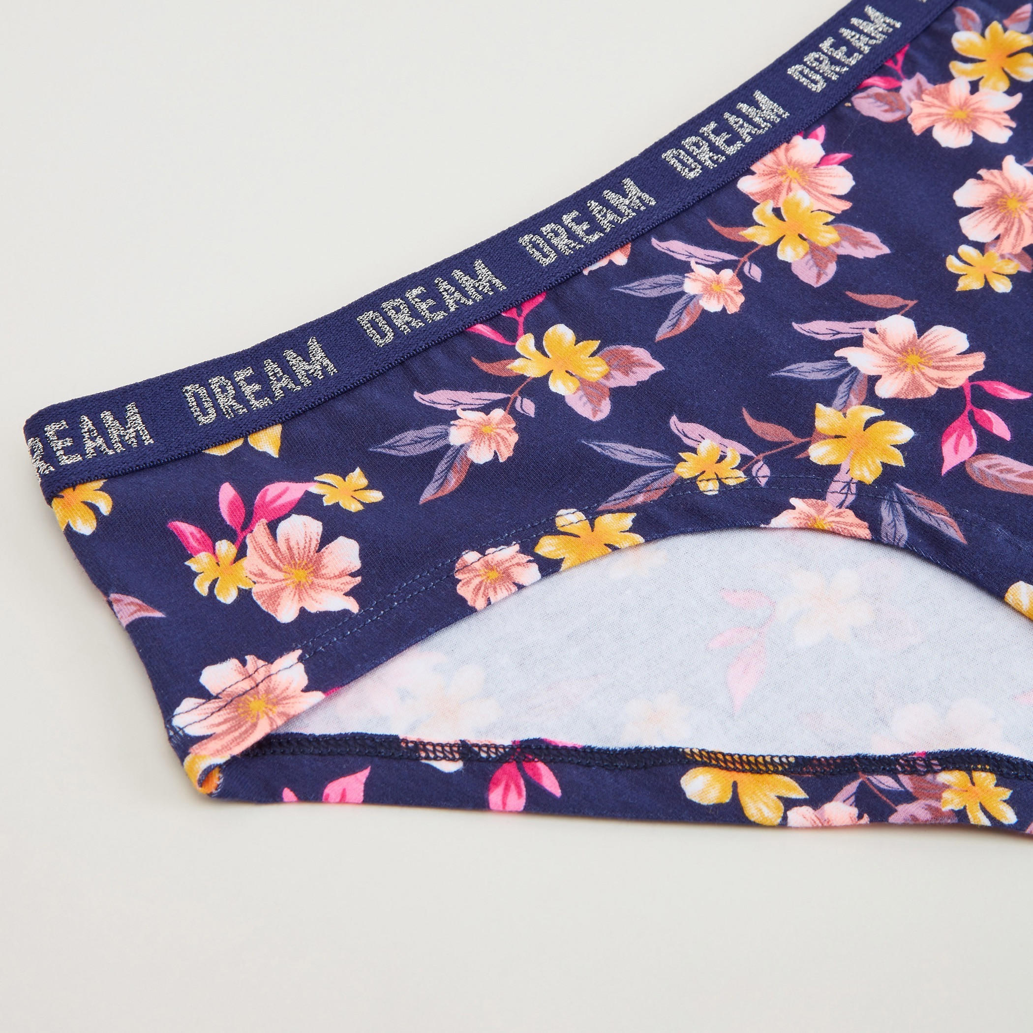 سراويل داخليّة بويلاج بخصر مطّاطي وطبعات أزهار-women-clothing-lingerie-panties-image-2