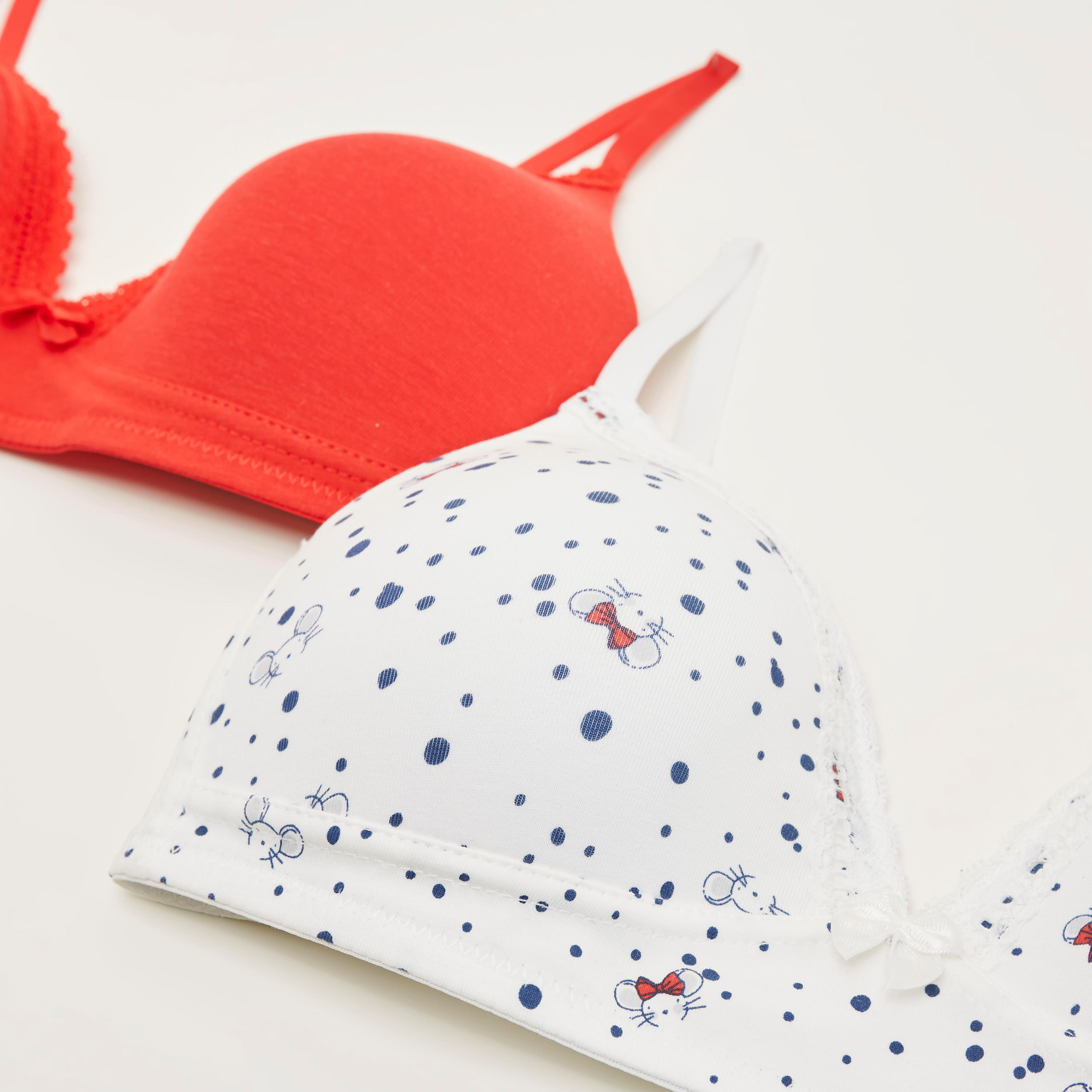 Set of 2 - Assorted T-shirt Bra with Hook and Eye Closure-women-clothing-lingerie-bras-image-3