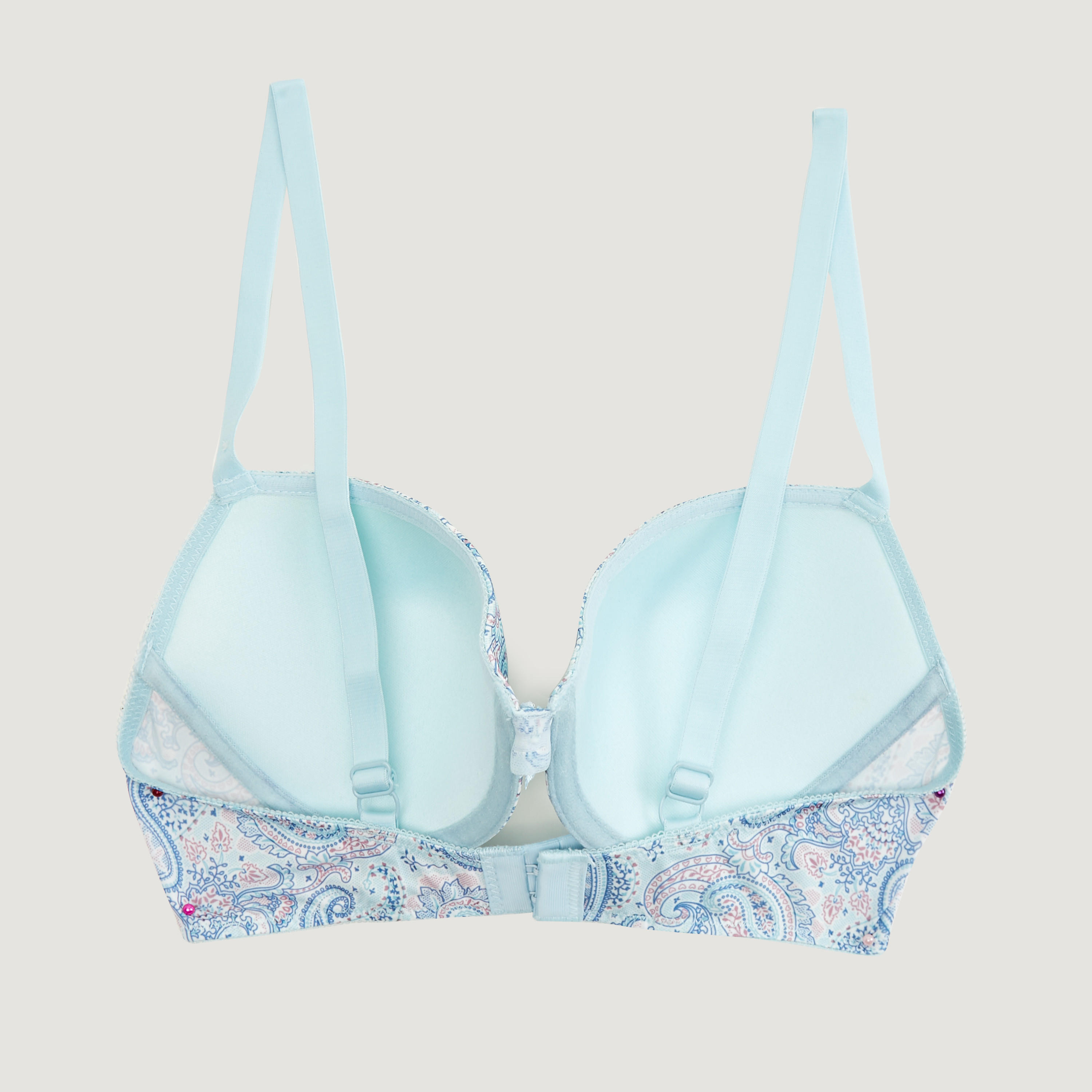 صدرية بلانج مبطّنة بطبعات بيزلي وحمّالات قابلة للتعديل-women-clothing-lingerie-bras-image-3