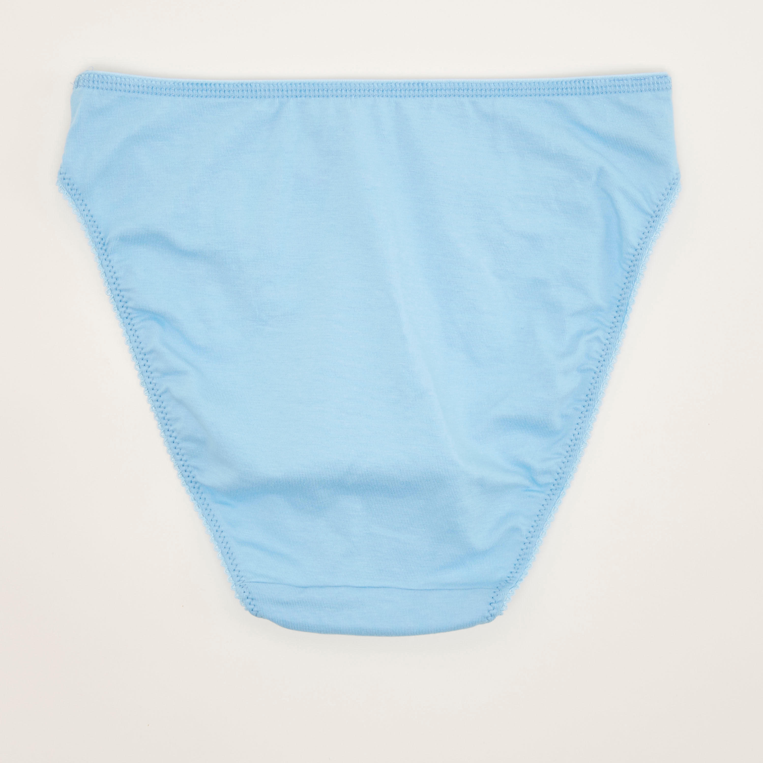 Set of 5 - Solid Hipster Briefs with Elasticated Waistband-women-clothing-lingerie-panties-image-4