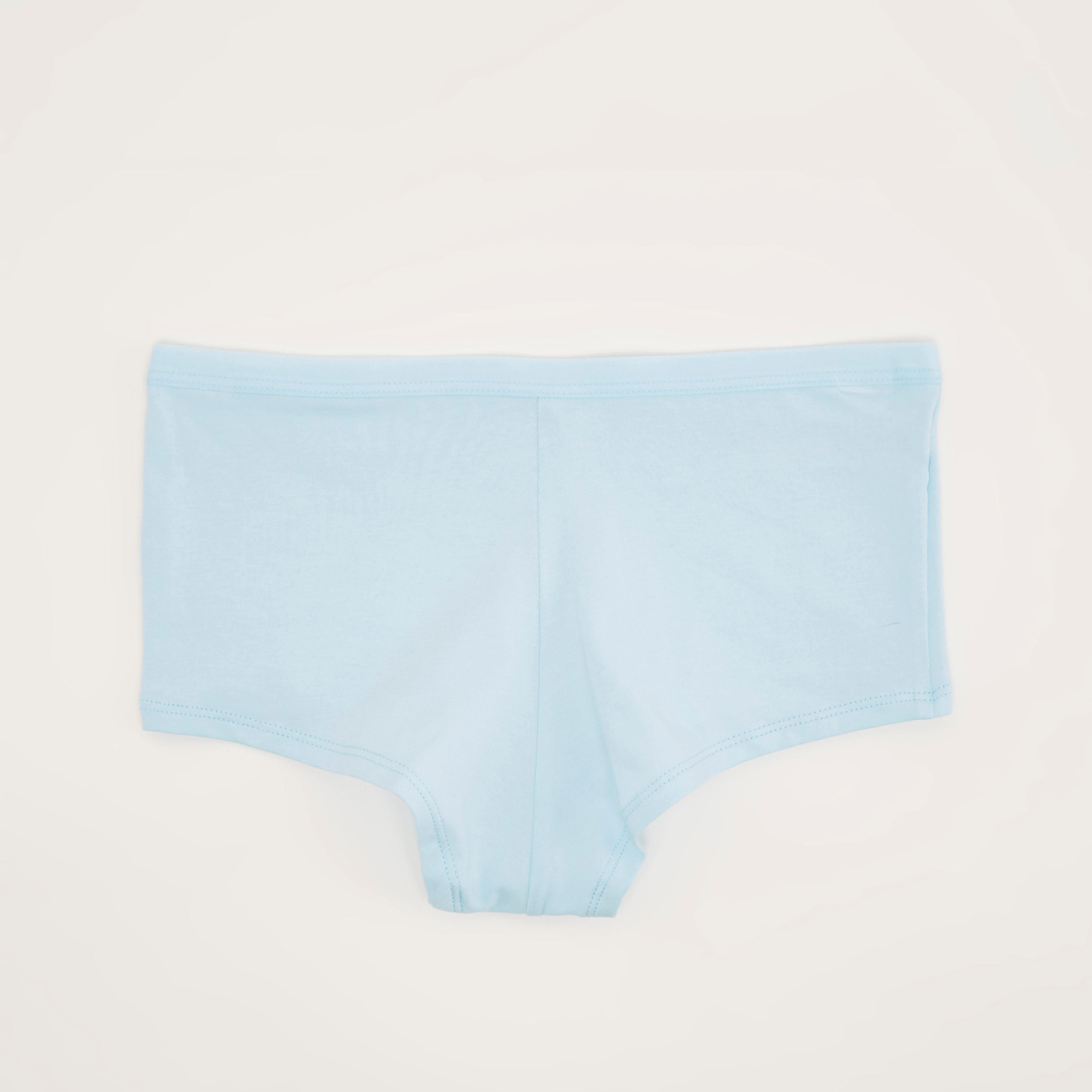Set of 5 - Solid Boyshort Briefs with Elasticated Waistband-women-clothing-lingerie-panties-image-4
