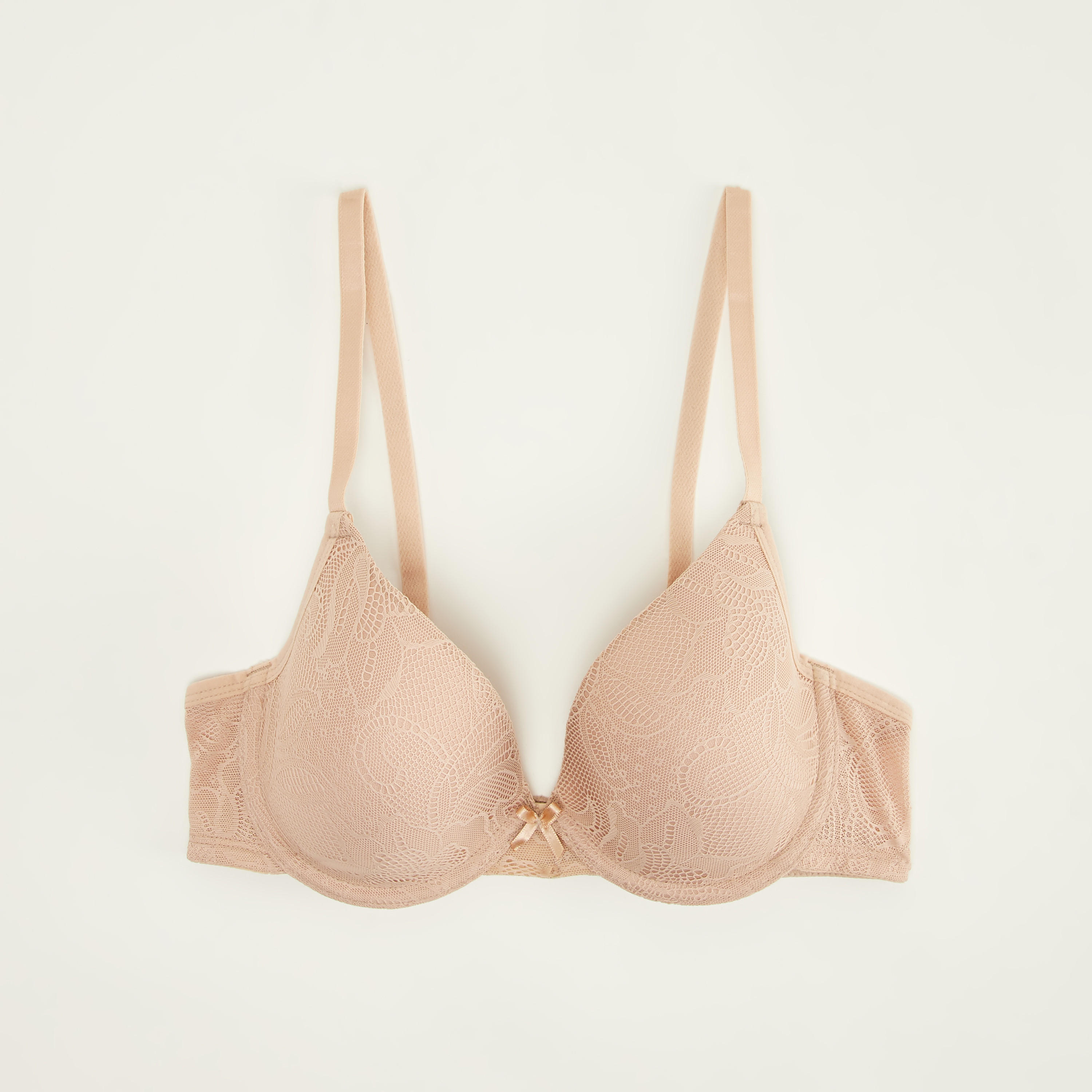 صدريّة بلانج مبطّنة بتفاصيل دانتيل - طقم من قطعتين-women-clothing-lingerie-bras-image-6