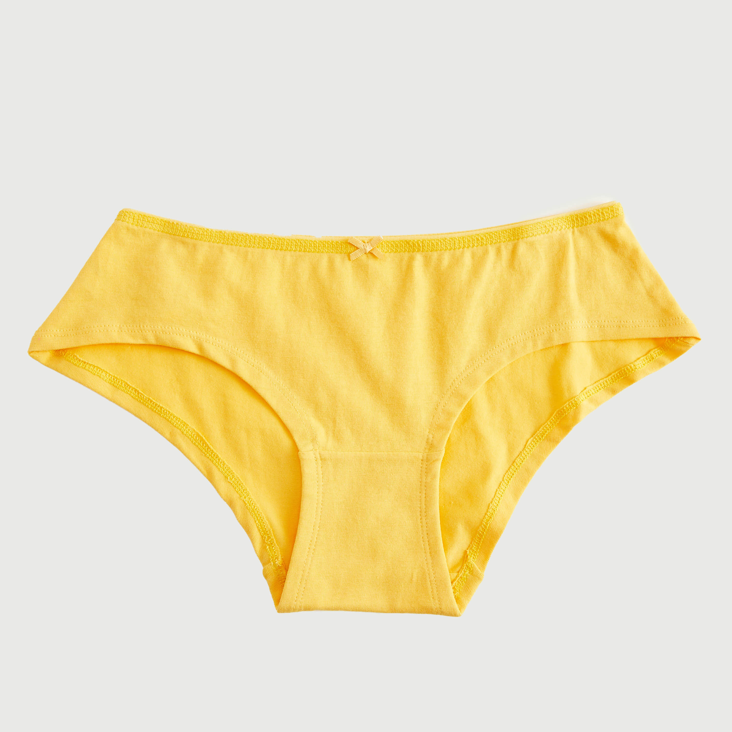 Set of 5 - Solid Hipster Briefs with Elasticated Waistband-women-clothing-lingerie-panties-image-3