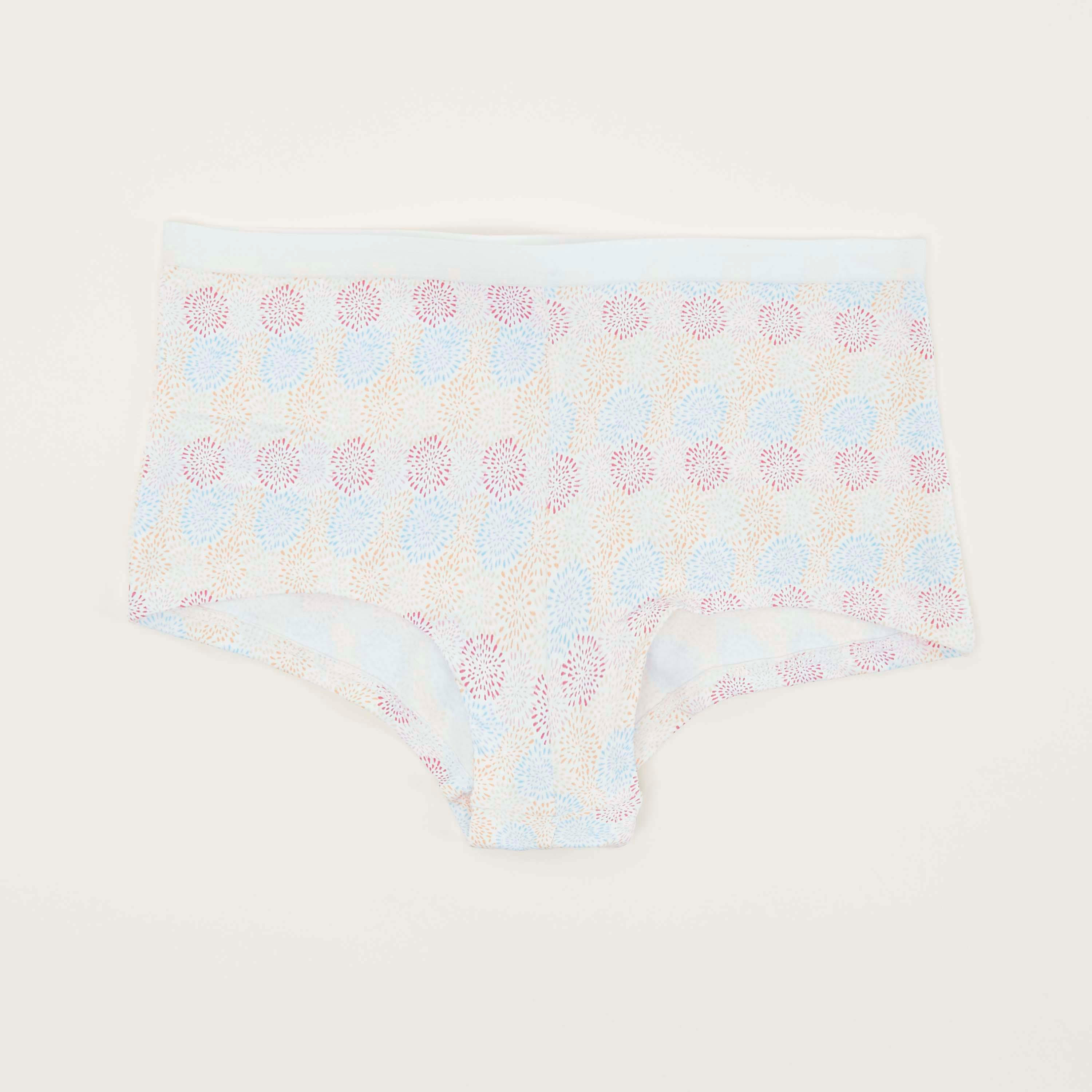 سراويل بوي شورت متنوّعة بخصر مطّاطي - طقم من 5-women-clothing-lingerie-panties-image-3