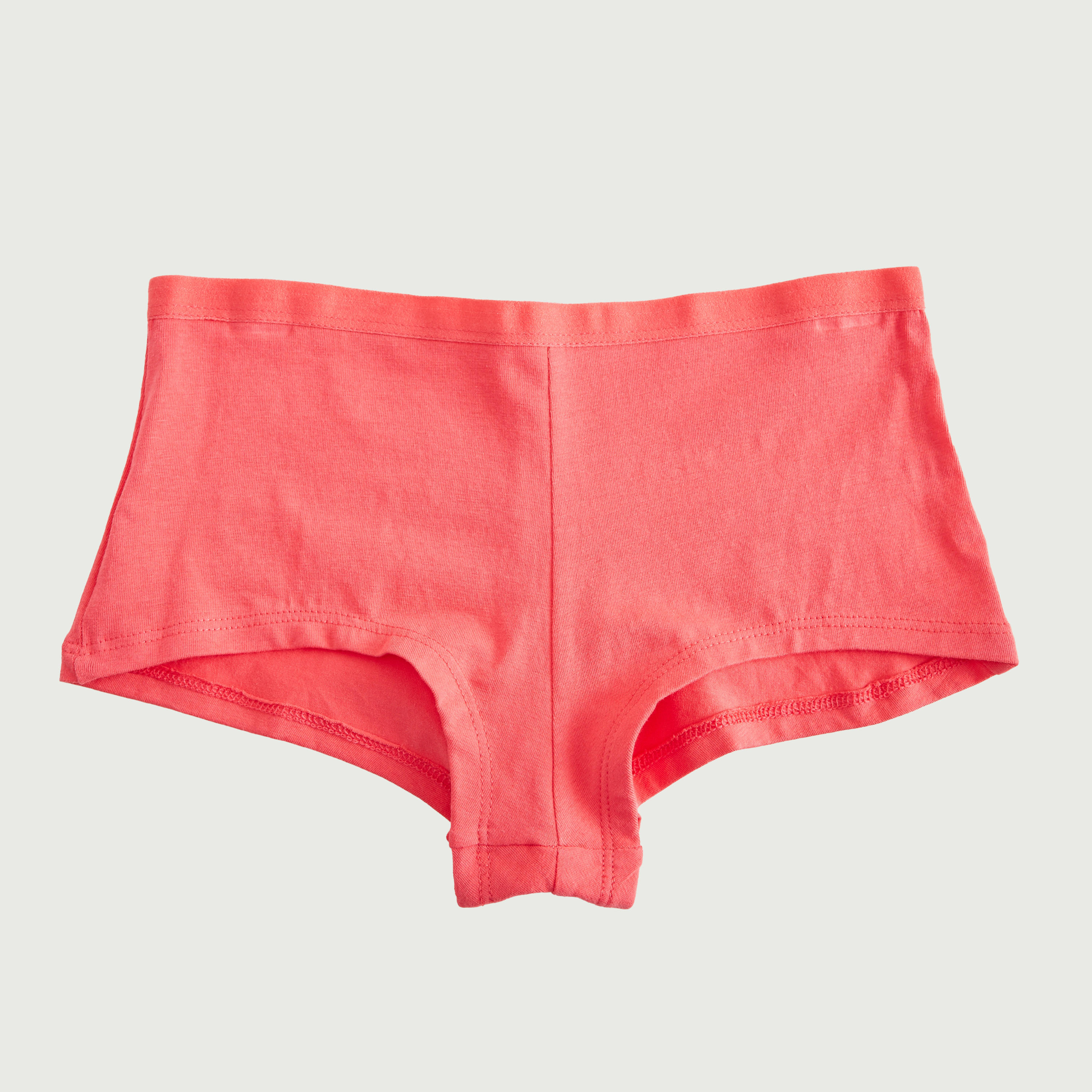 سراويل داخليّة مستدامة بوي شورت سادة بخصر مطّاطي - طقم من 5 قطع-women-clothing-lingerie-panties-image-3