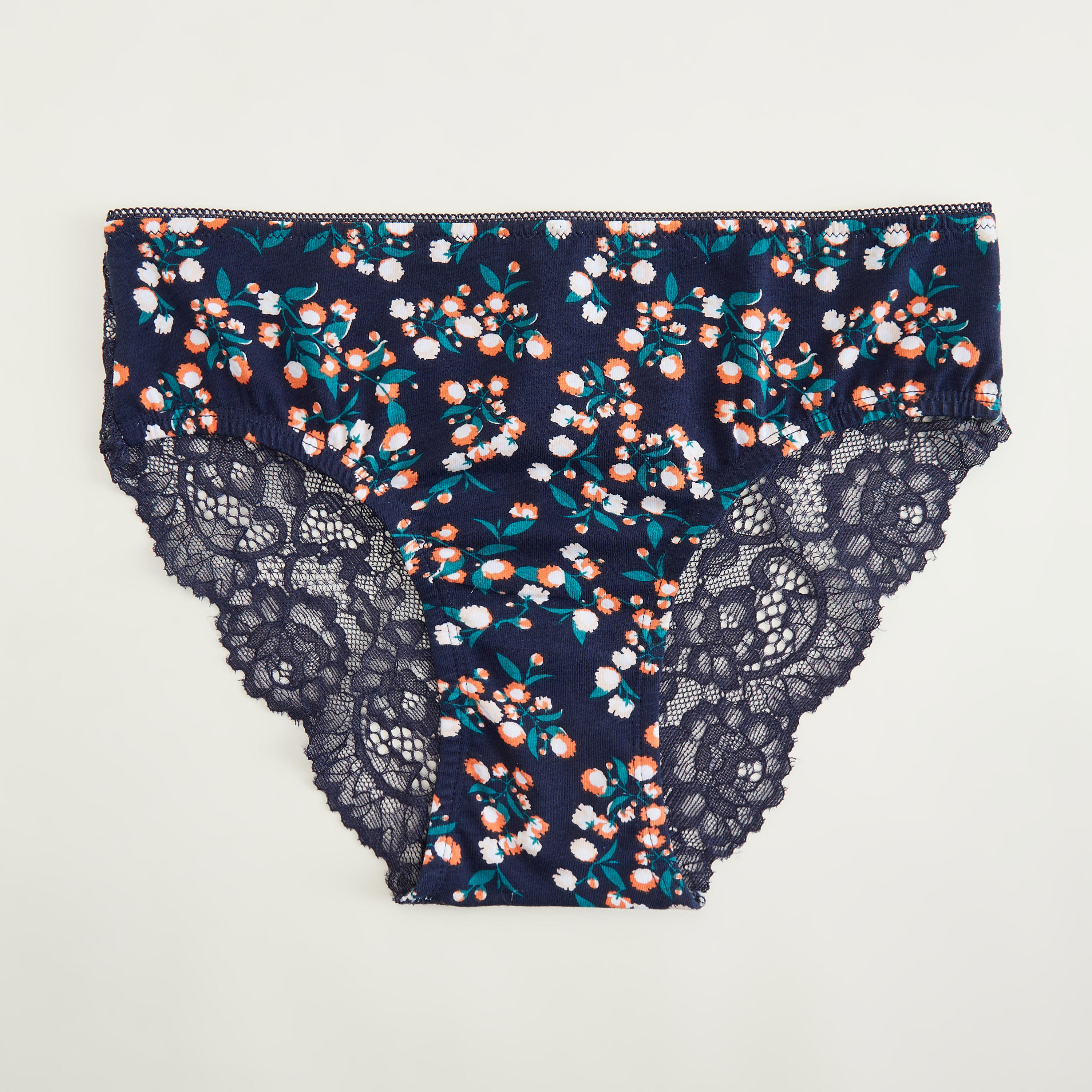 سروال داخلي هيبستر بطبعات أزهار مع طبقات دانتيل-women-clothing-lingerie-panties-image-1