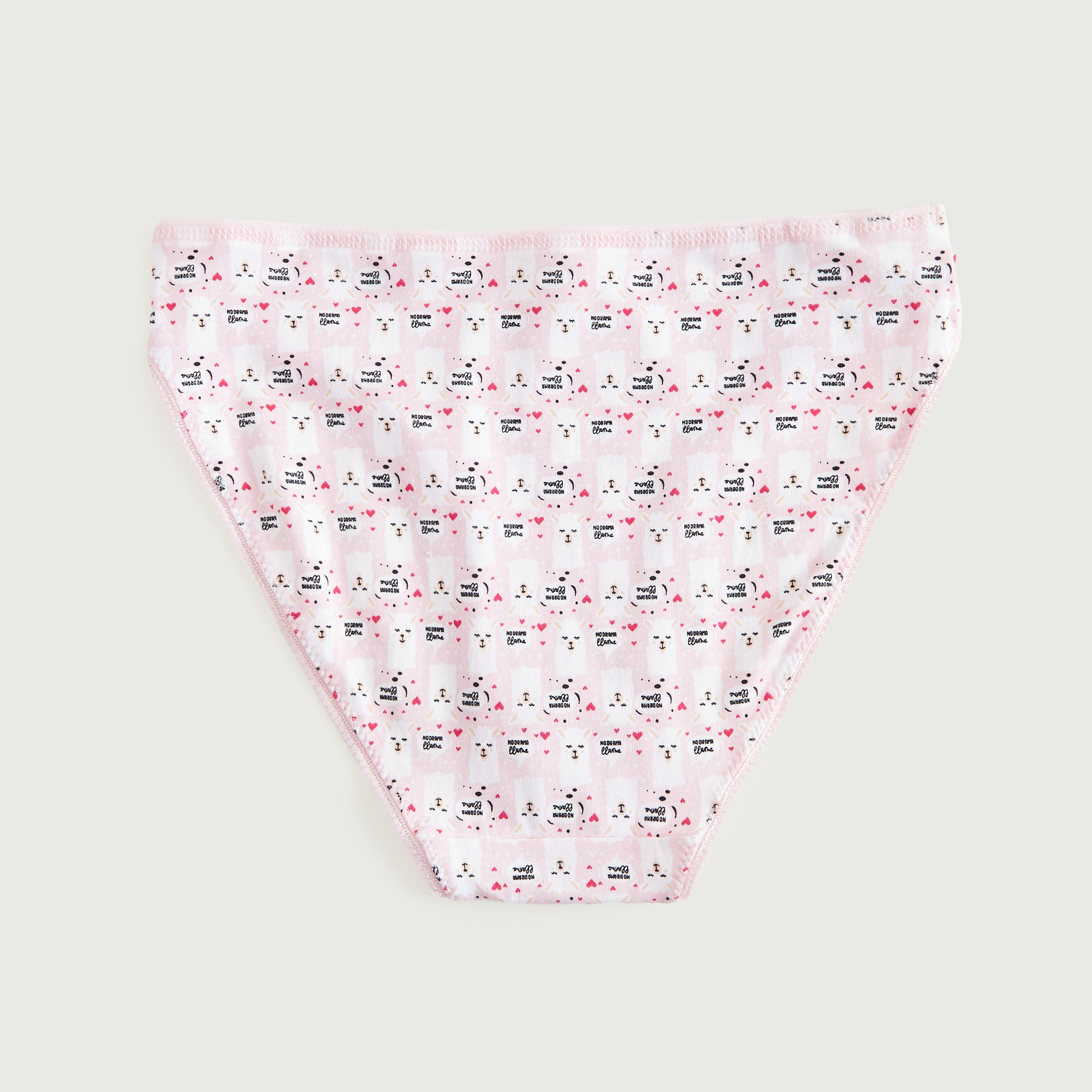 سراويل داخلية مستدامة هيبستر متنوعة بتفاصيل فيونكة - طقم من 5 قطع-women-clothing-lingerie-panties-image-4