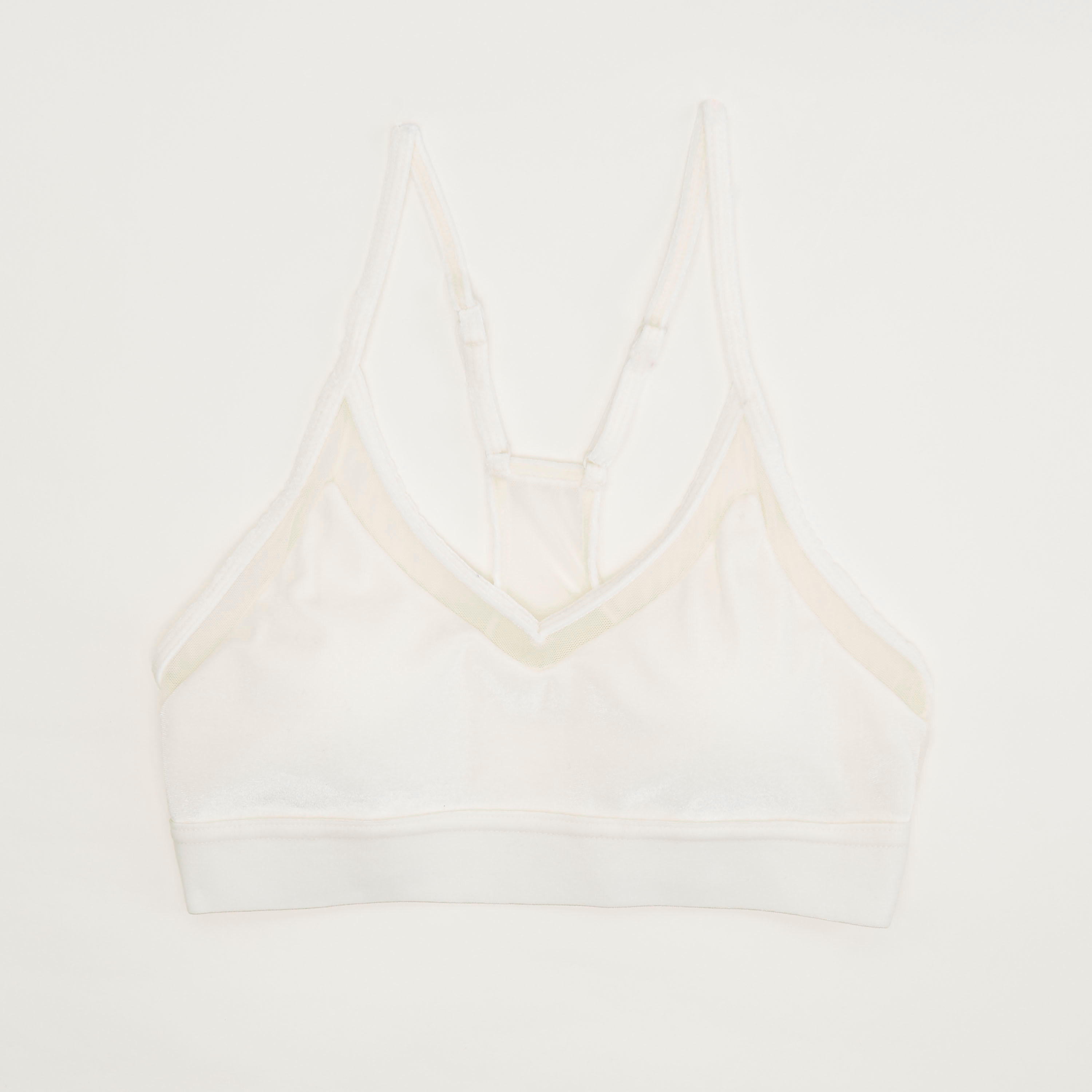 صدريّة رياضية سادة بتصميم متداخل من الظهر-women-clothing-lingerie-bras-image-4