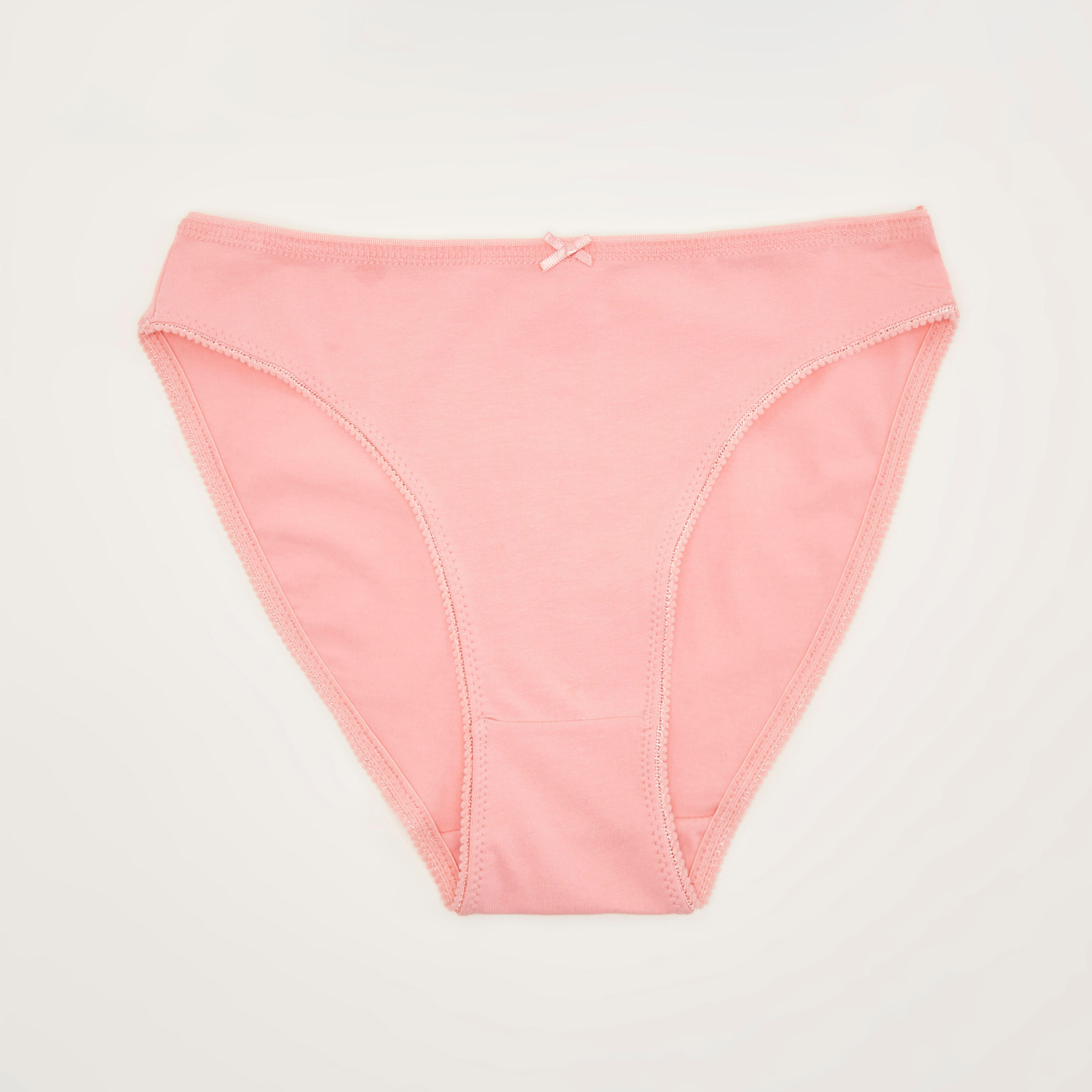 طقم سراويل داخليّة هيبستر بخصر مطّاطي - 5 قطع-women-clothing-lingerie-panties-image-3