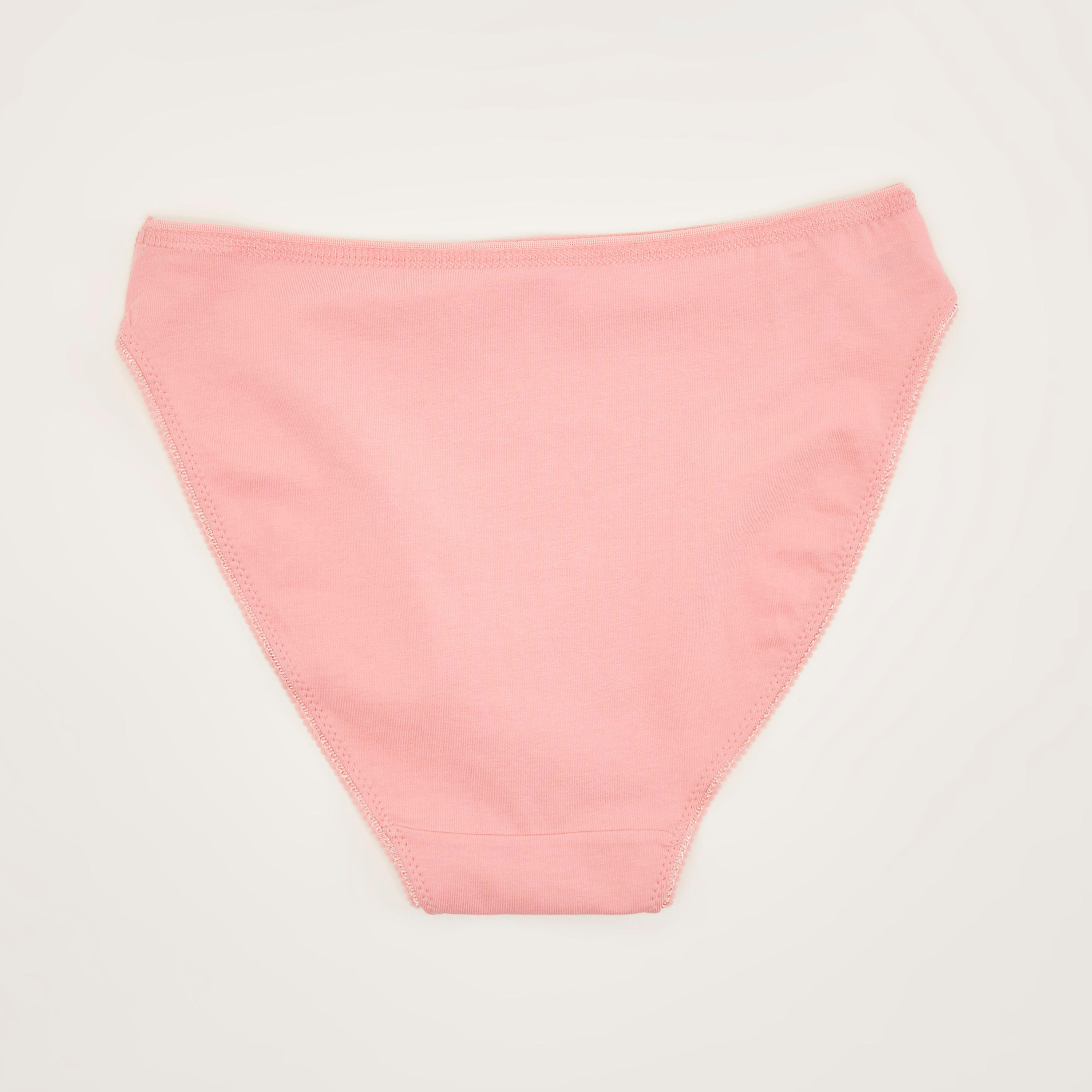 طقم سراويل داخليّة هيبستر بخصر مطّاطي - 5 قطع-women-clothing-lingerie-panties-image-4
