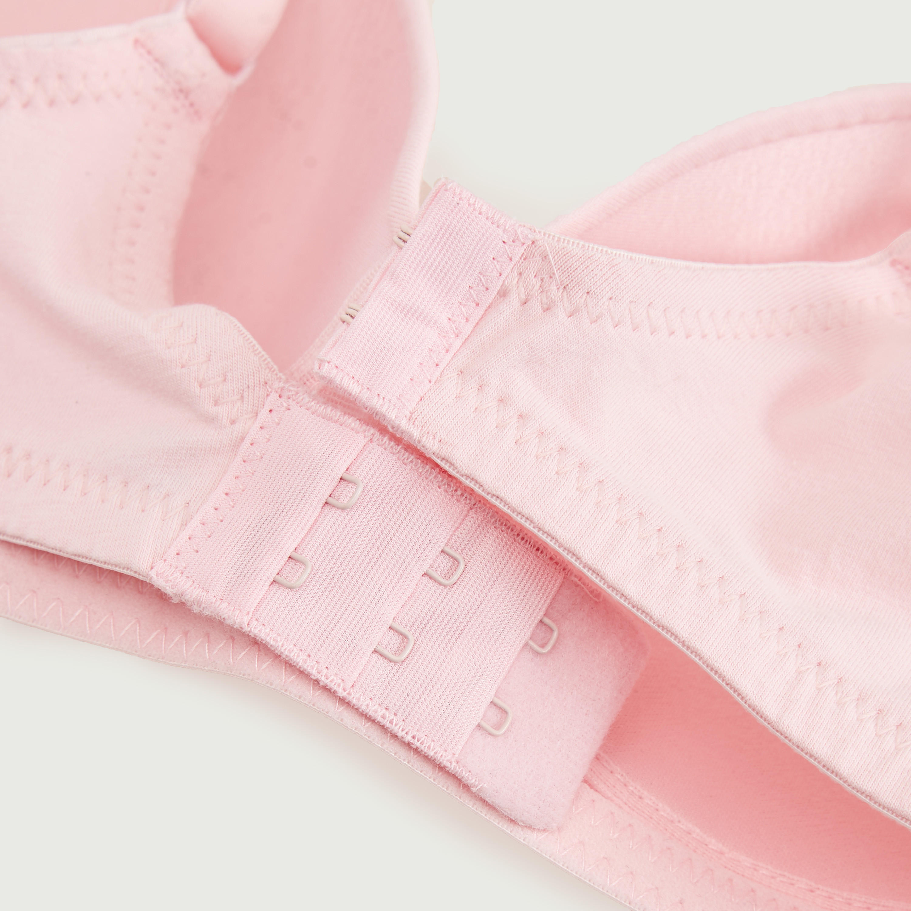 صدرية تيشيرت مبطّنة سادة بوحمّالات قابلة للتعديل-women-clothing-lingerie-bras-image-1