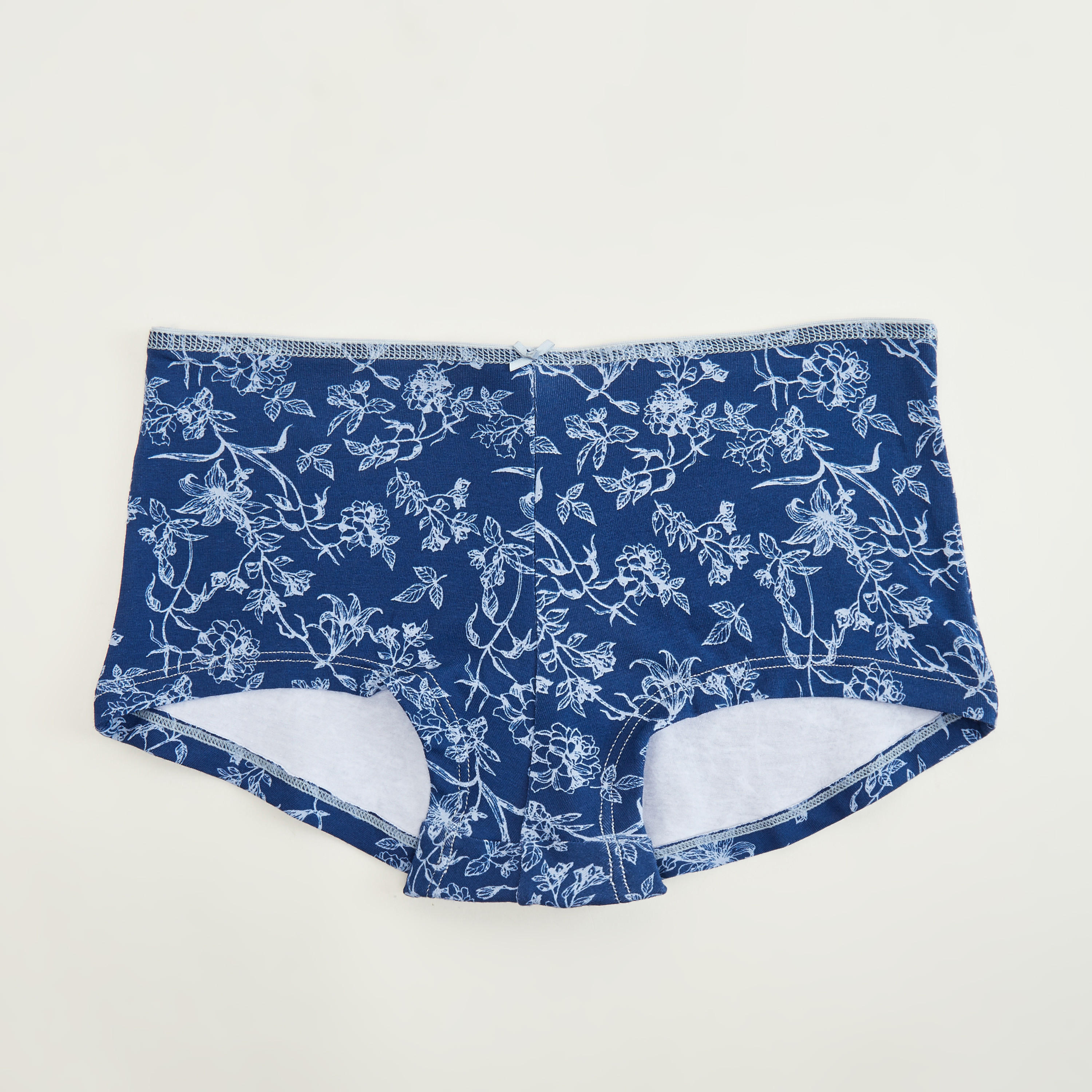 سراويل داخليّة مستدامة بوي شورت متنوّعة بخصر مطّاطي - طقم من 5 قطع-women-clothing-lingerie-panties-image-3