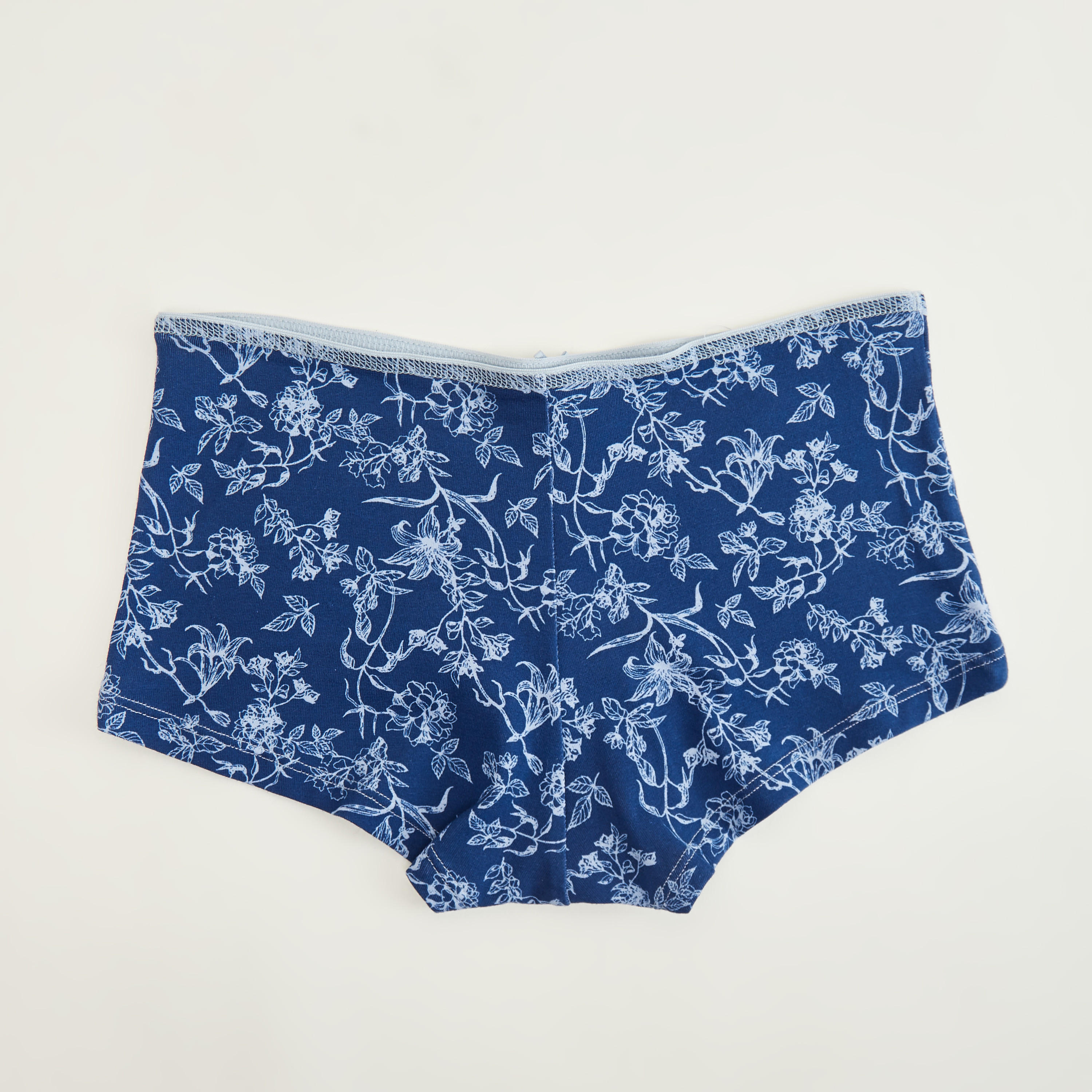 سراويل داخليّة مستدامة بوي شورت متنوّعة بخصر مطّاطي - طقم من 5 قطع-women-clothing-lingerie-panties-image-4