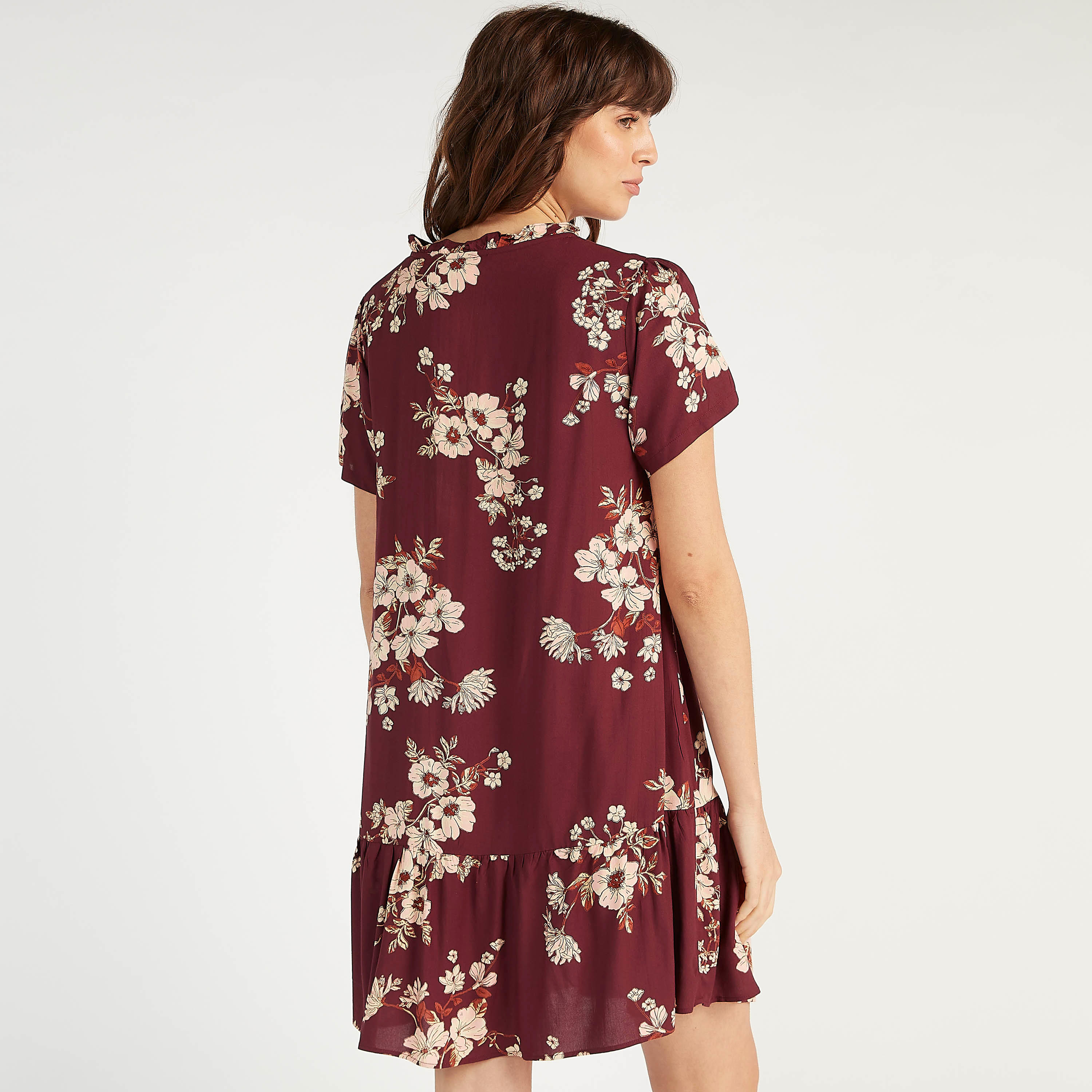 طقم فساتين نوم مستدامة متنوّعة بأكمام قصيرة - قطعتين-women-clothing-nightwear-nighties-image-7