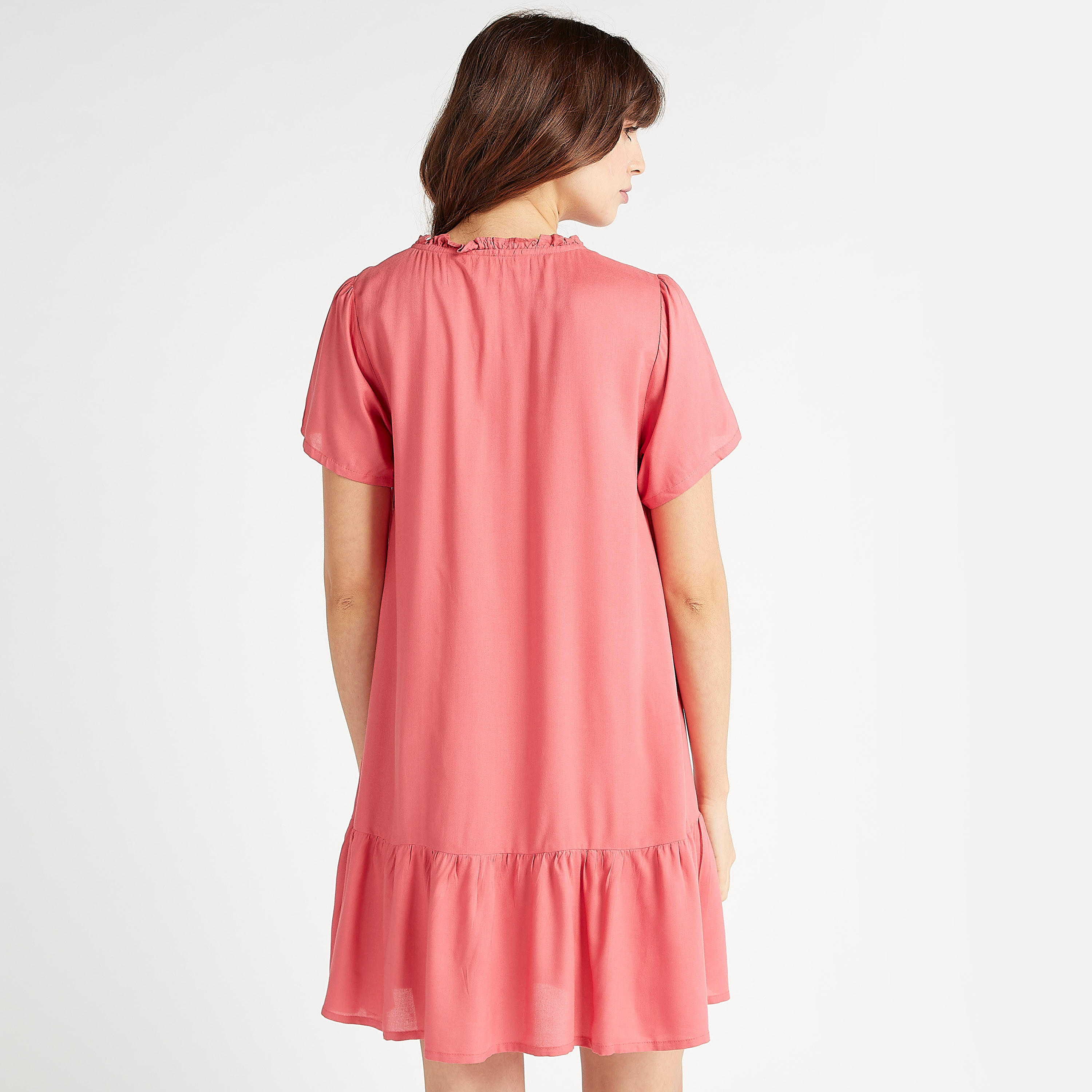 طقم فساتين نوم مستدامة متنوّعة بأكمام قصيرة - قطعتين-women-clothing-nightwear-nighties-image-4