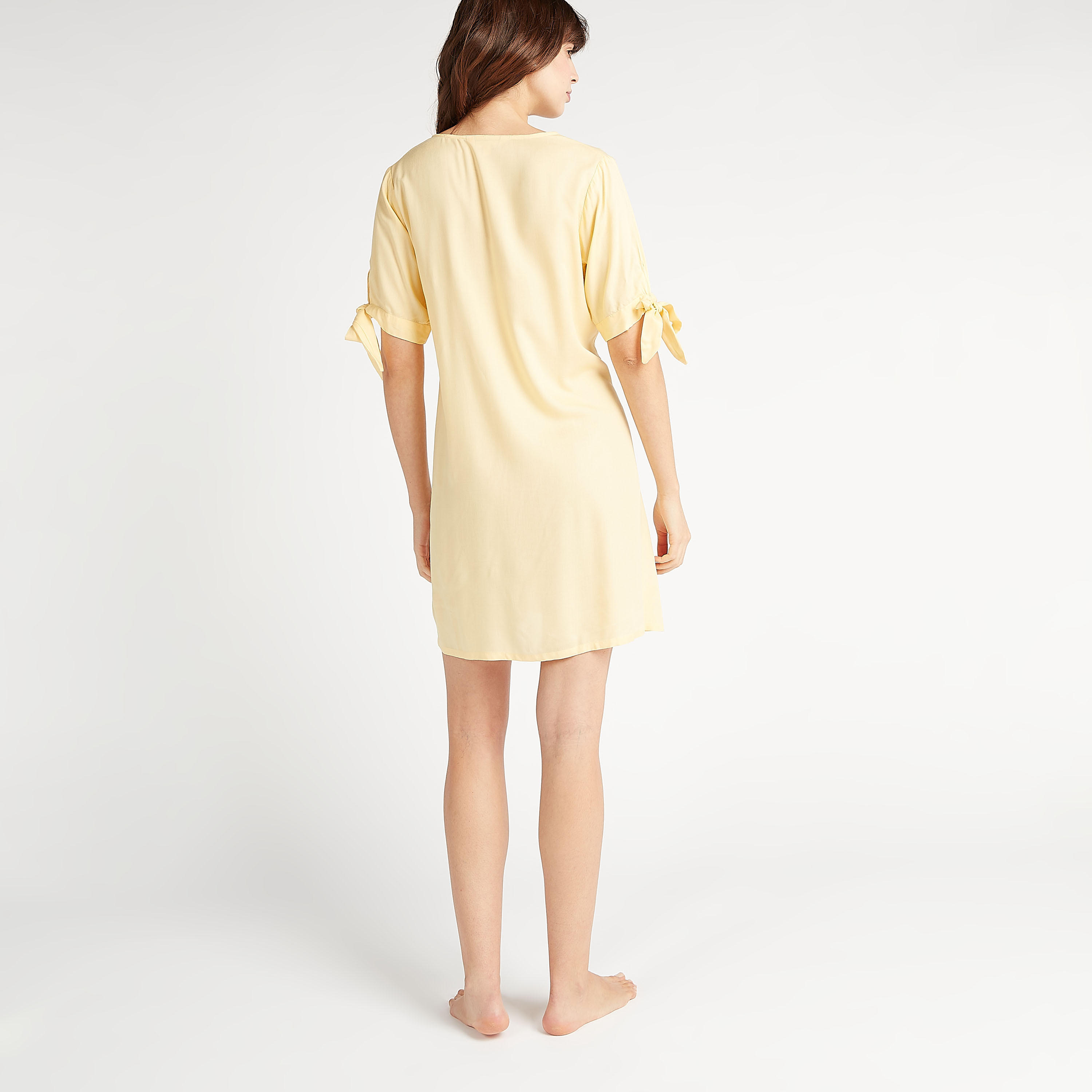 طقم فساتين نوم مستدامة متنوّعة بأكمام قصيرة - قطعتين-women-clothing-nightwear-nighties-image-5