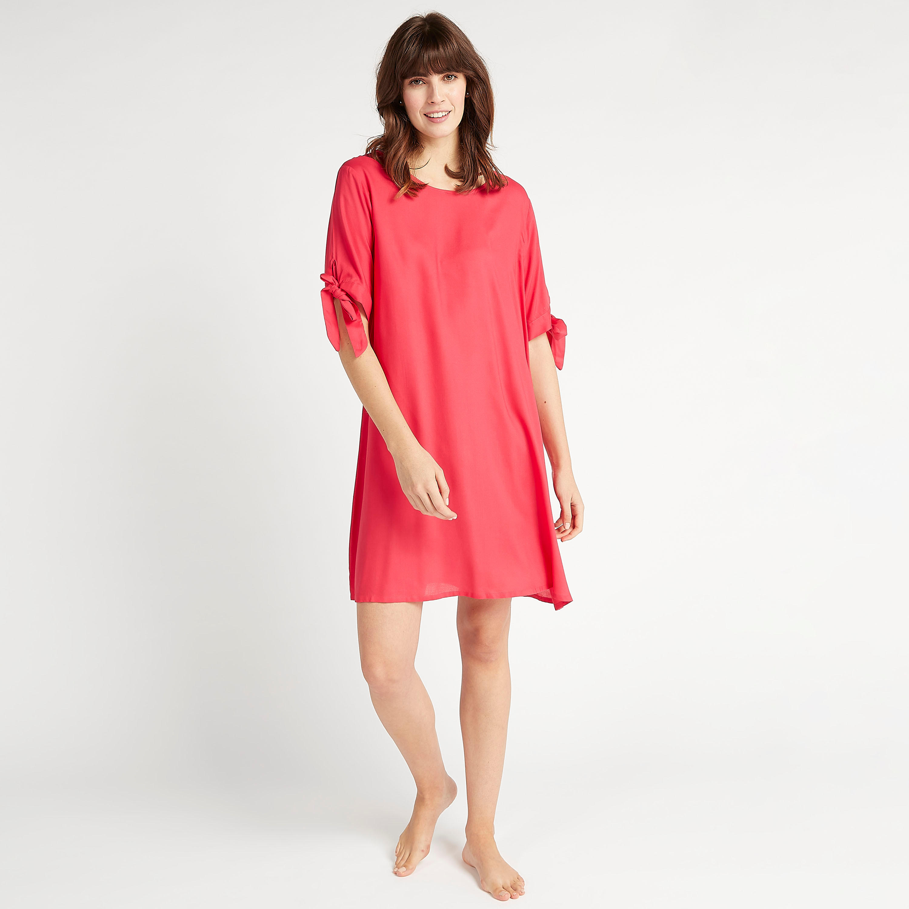 طقم فساتين نوم مستدامة متنوّعة بأكمام قصيرة - قطعتين-women-clothing-nightwear-nighties-image-3