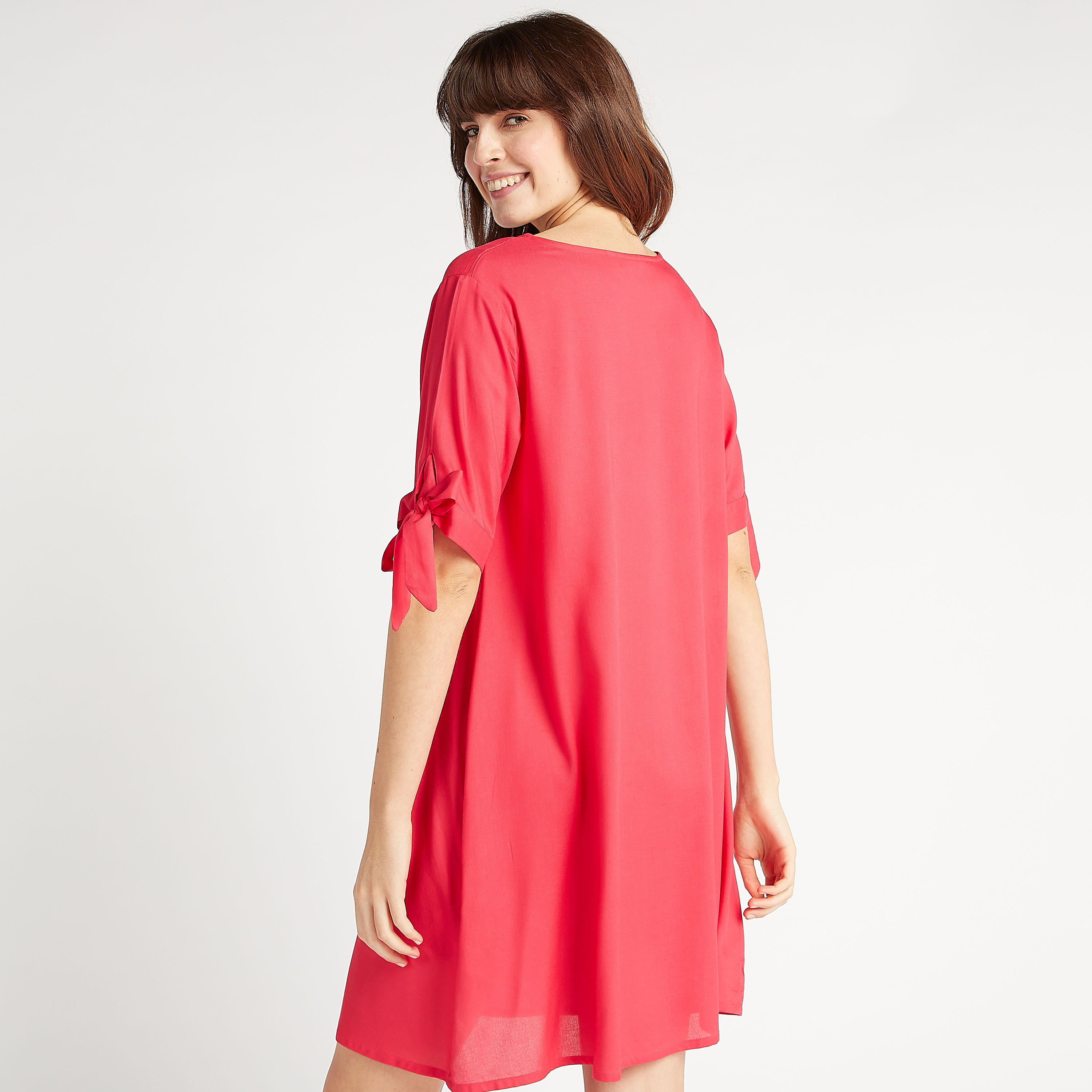 طقم فساتين نوم مستدامة متنوّعة بأكمام قصيرة - قطعتين-women-clothing-nightwear-nighties-image-7