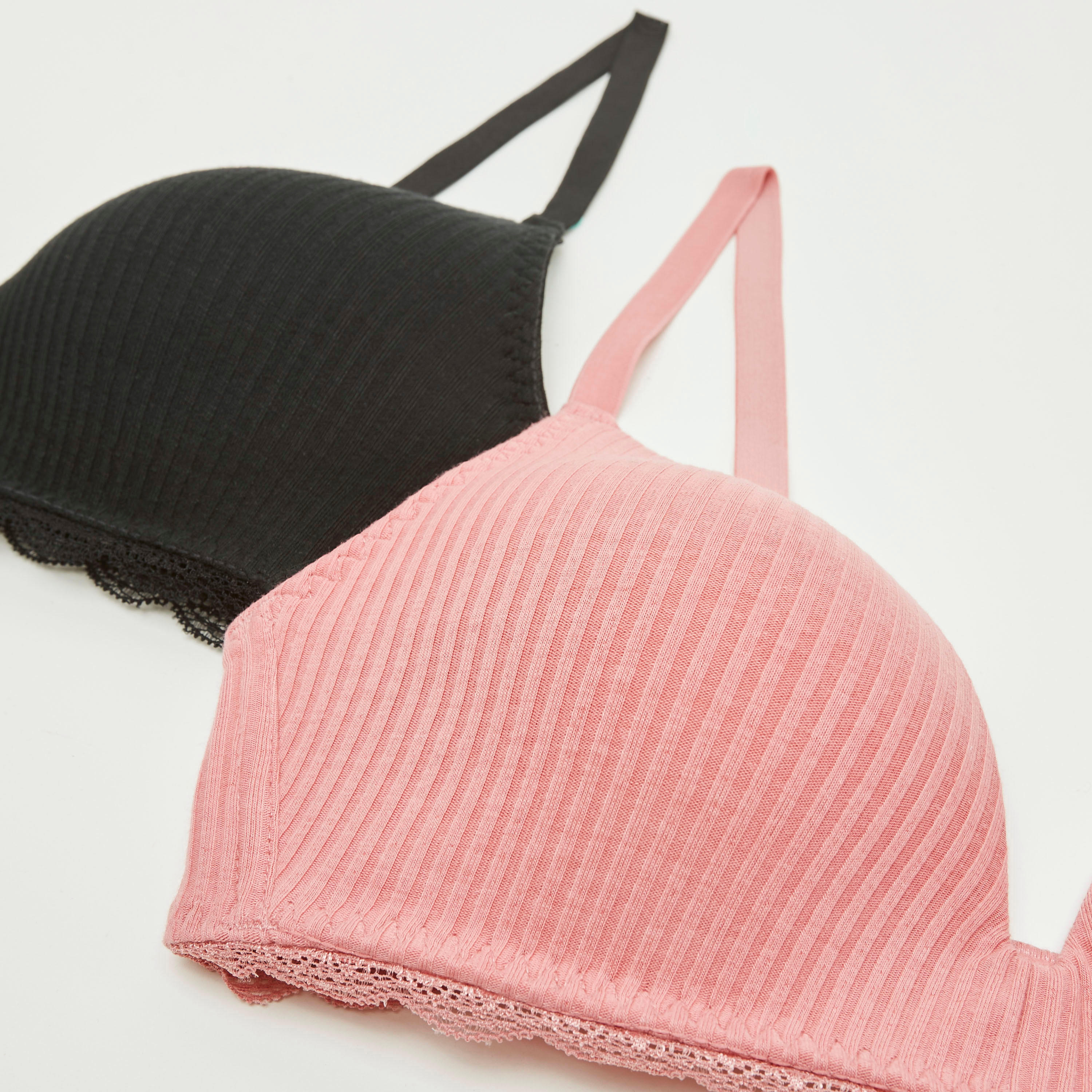 صدريّة ديمي سادة مبطّنة بتفاصيل دانتيل - طقم من 2-women-clothing-lingerie-bras-image-3