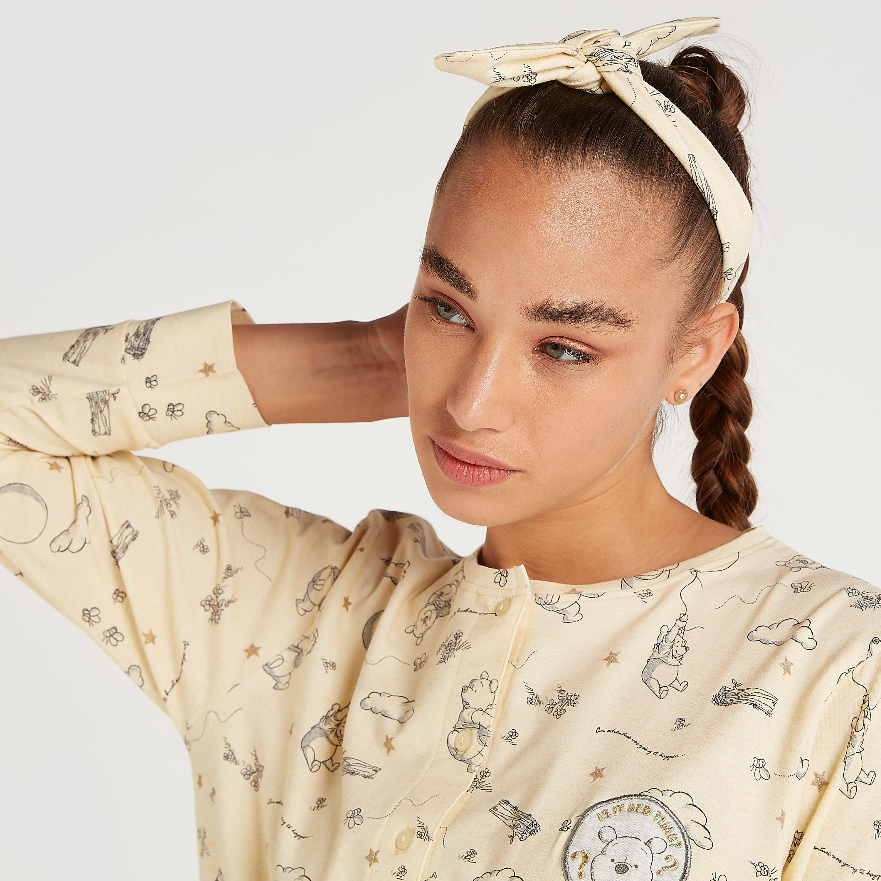 شريطة رأس بتصميم ويني ذي بوه-women-hairaccessories-image-4