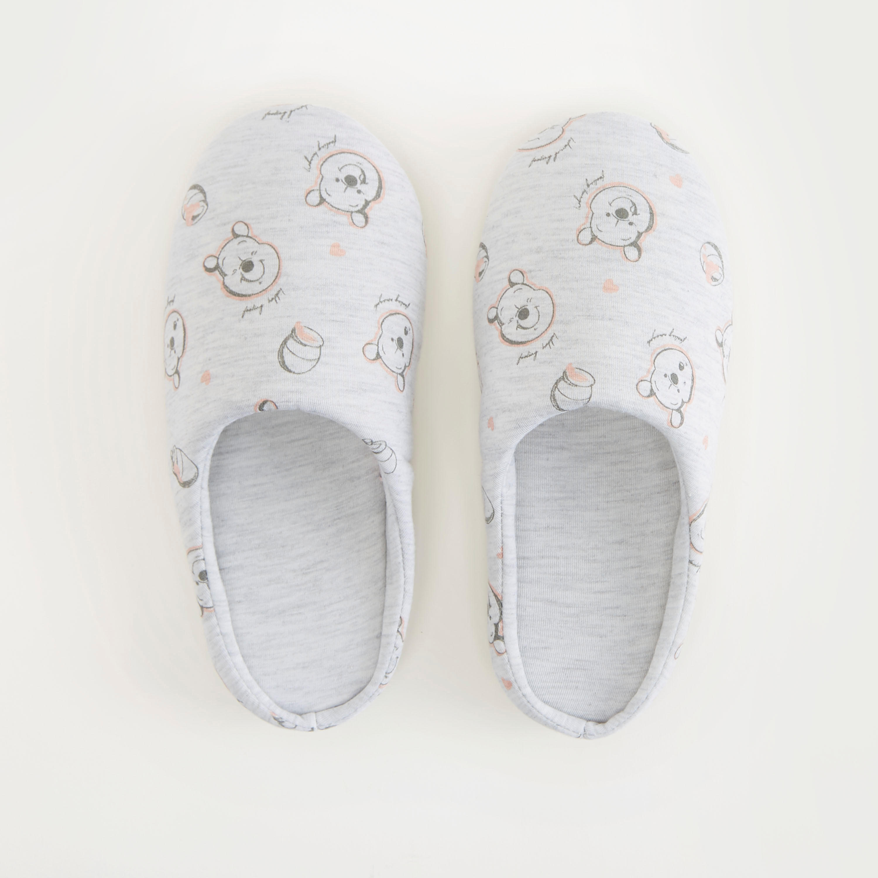شبشب ميول بطبعات ويني ذي بو-women-clothing-nightwear-bedroomslippers-image-1
