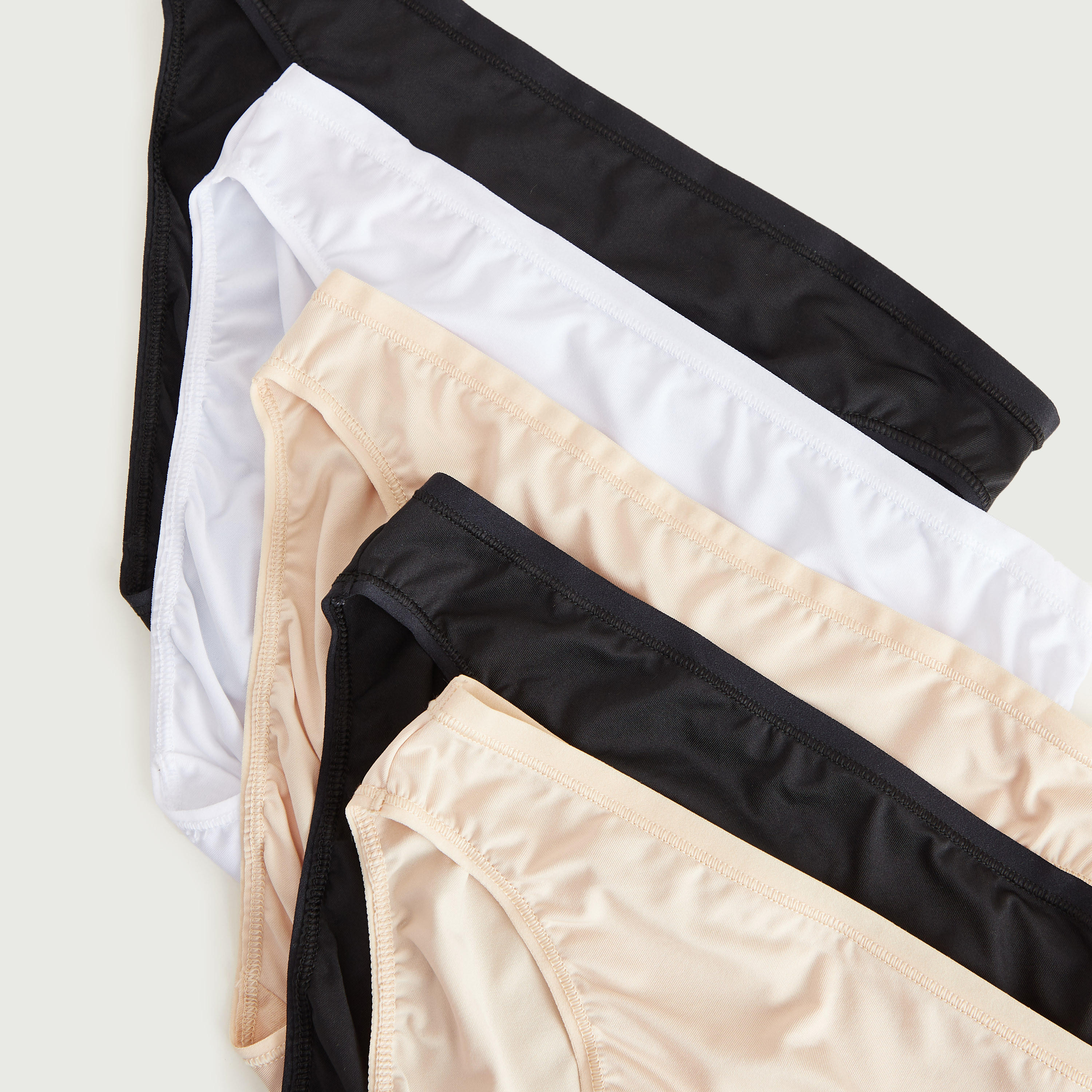 طقم سراويل داخليّة هيبستر بخصر مطّاطي - 5 قطع-women-clothing-lingerie-panties-image-2