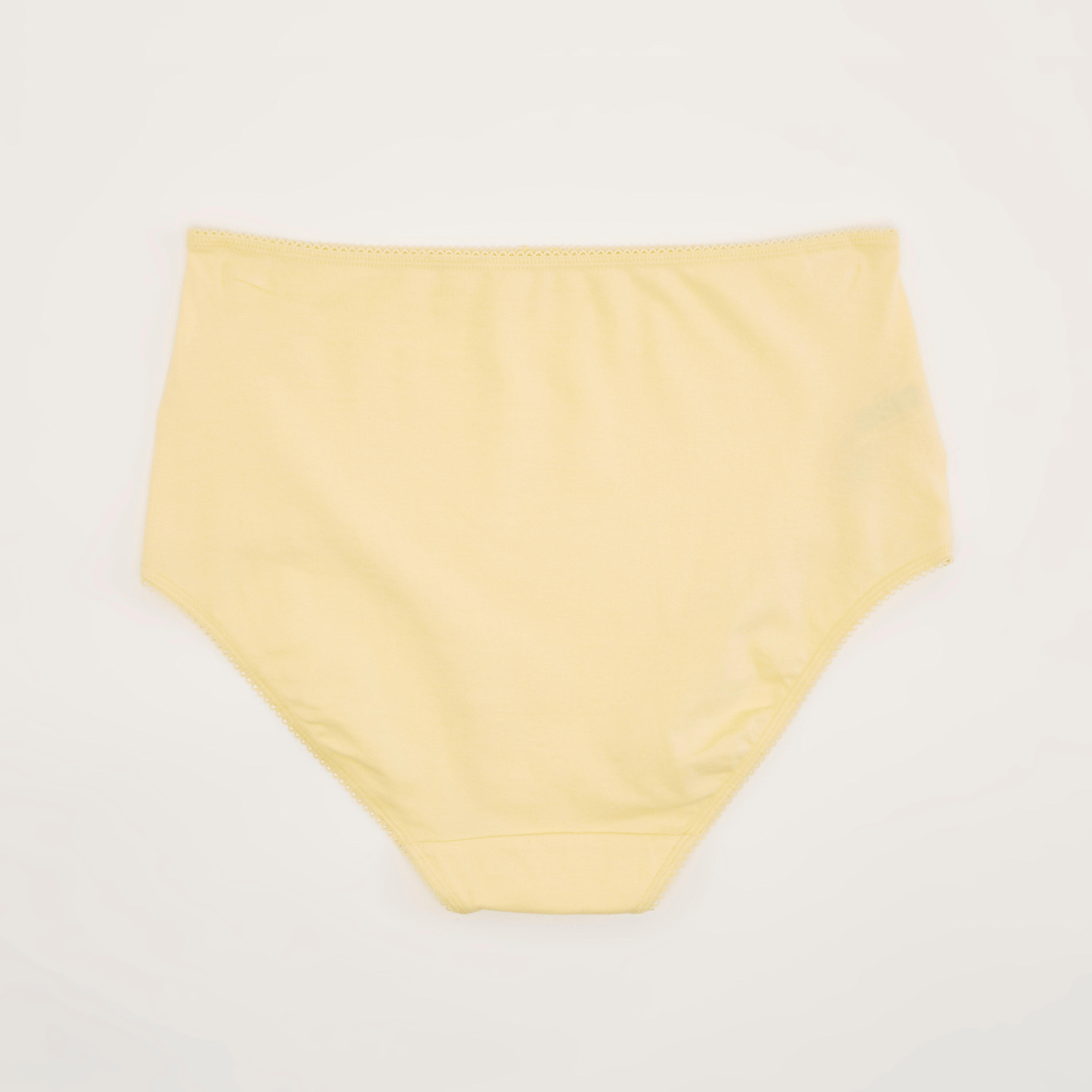 Set of 5 - Solid Basic Briefs with Elasticated Waistband-women-clothing-lingerie-panties-image-4